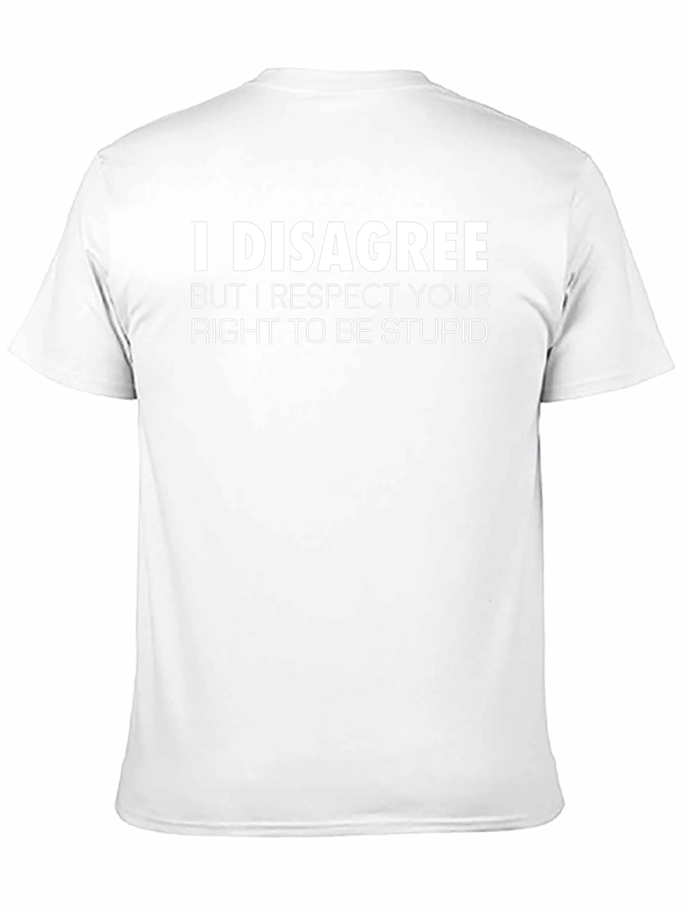 I Disagree Graphic T-Shirt - Mens Funny Tee
