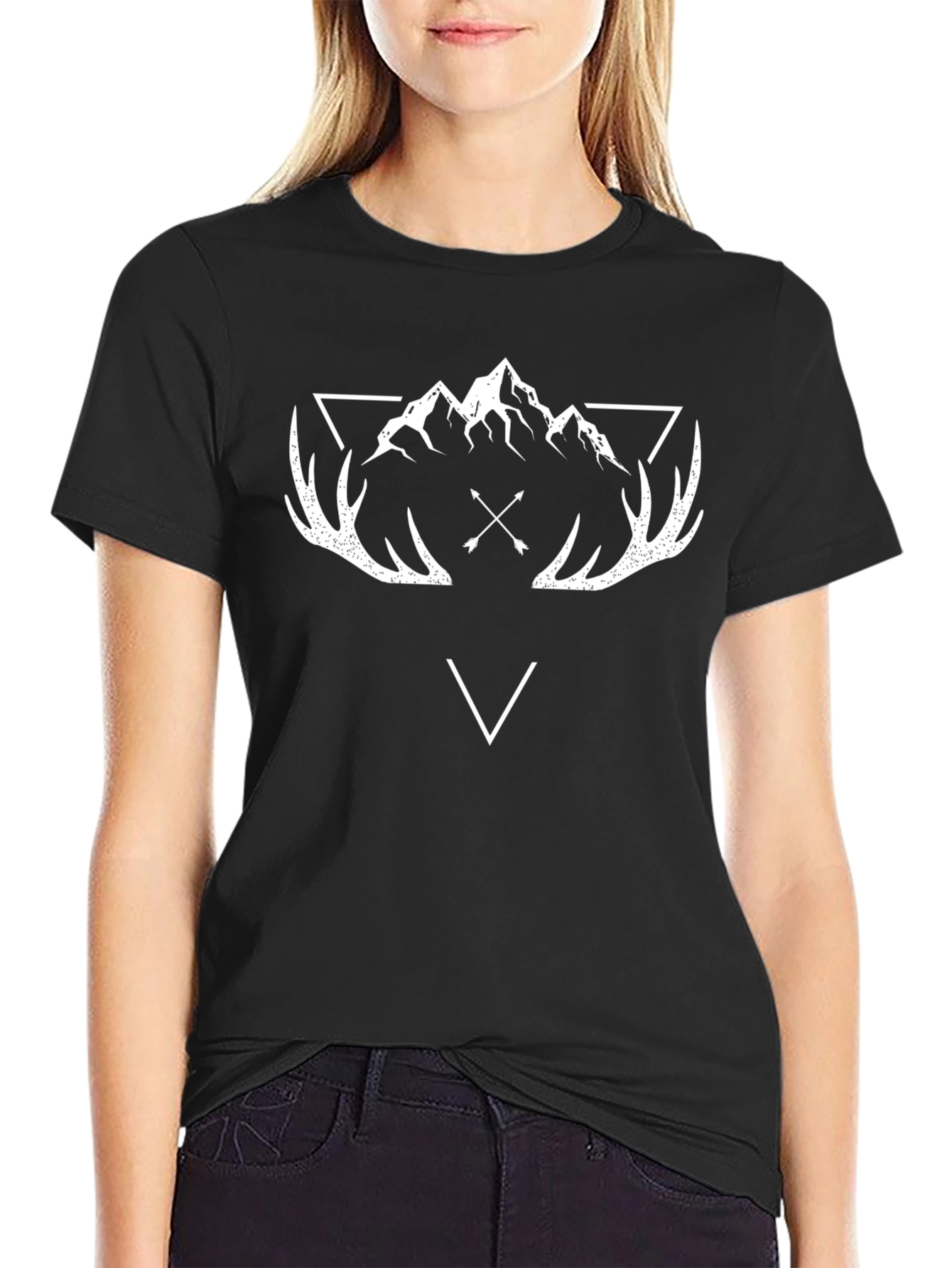Mountain Antler Graphic T-Shirt