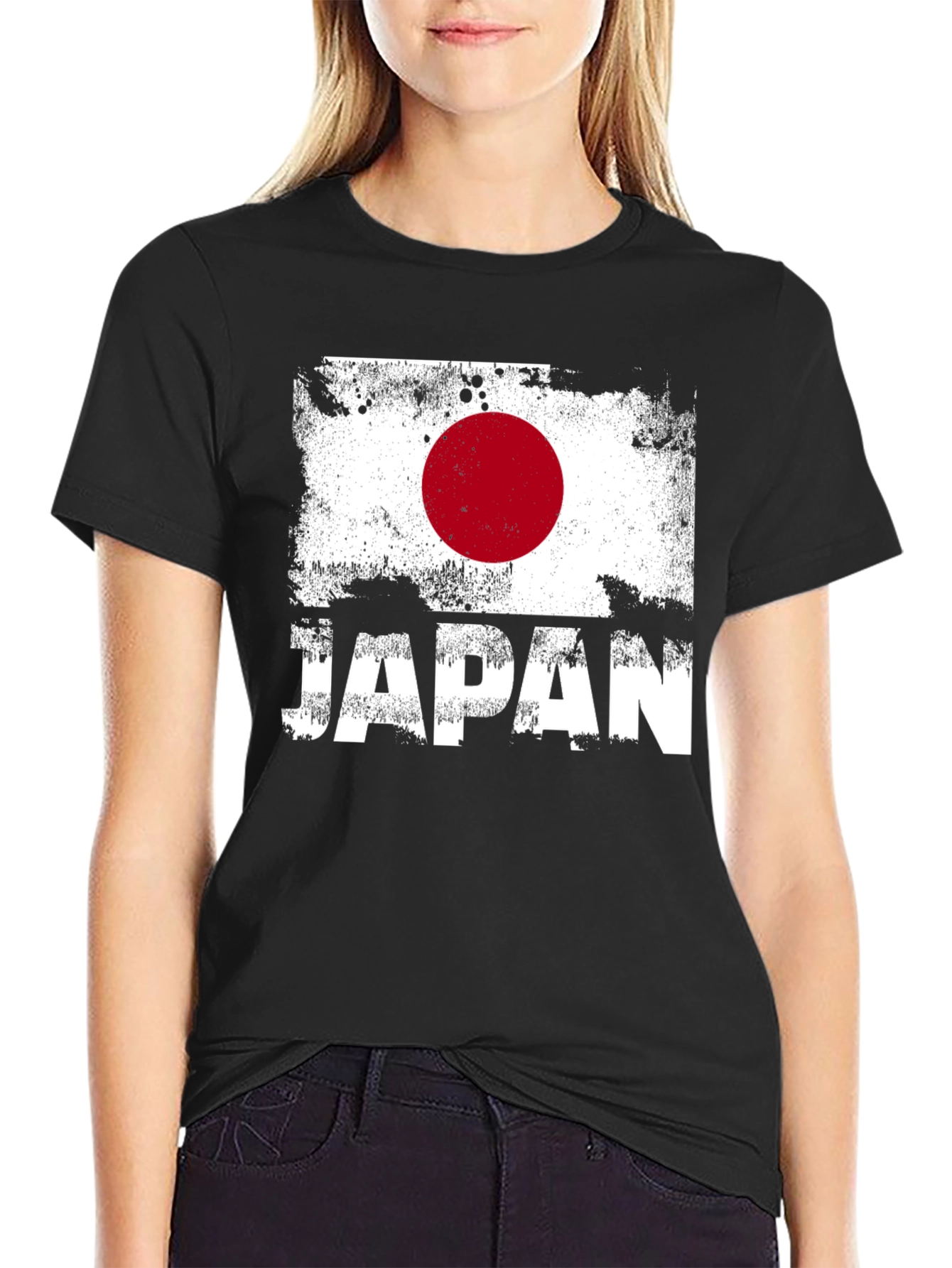 Japan Flag Graphic T-Shirt