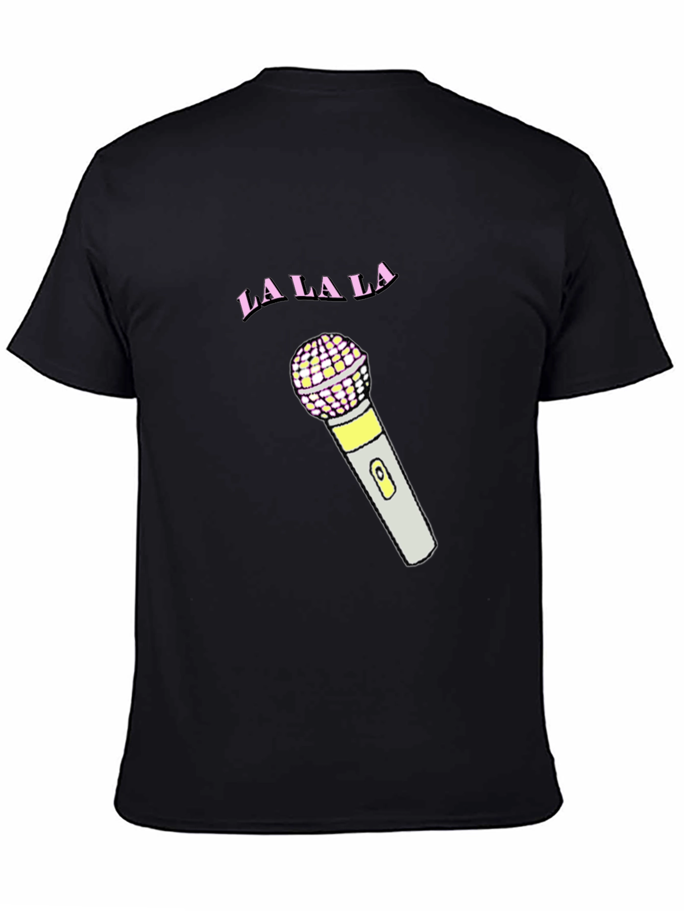 La La La Microphone Graphic Tee