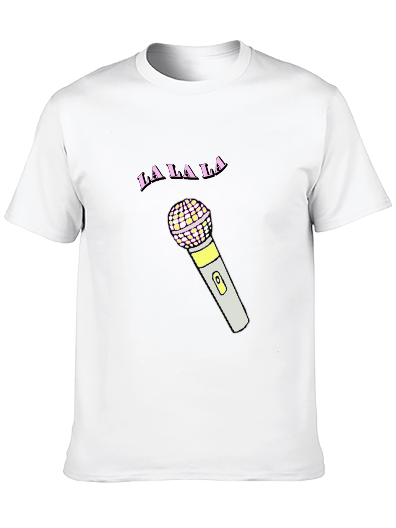 La La La Microphone Graphic Tee