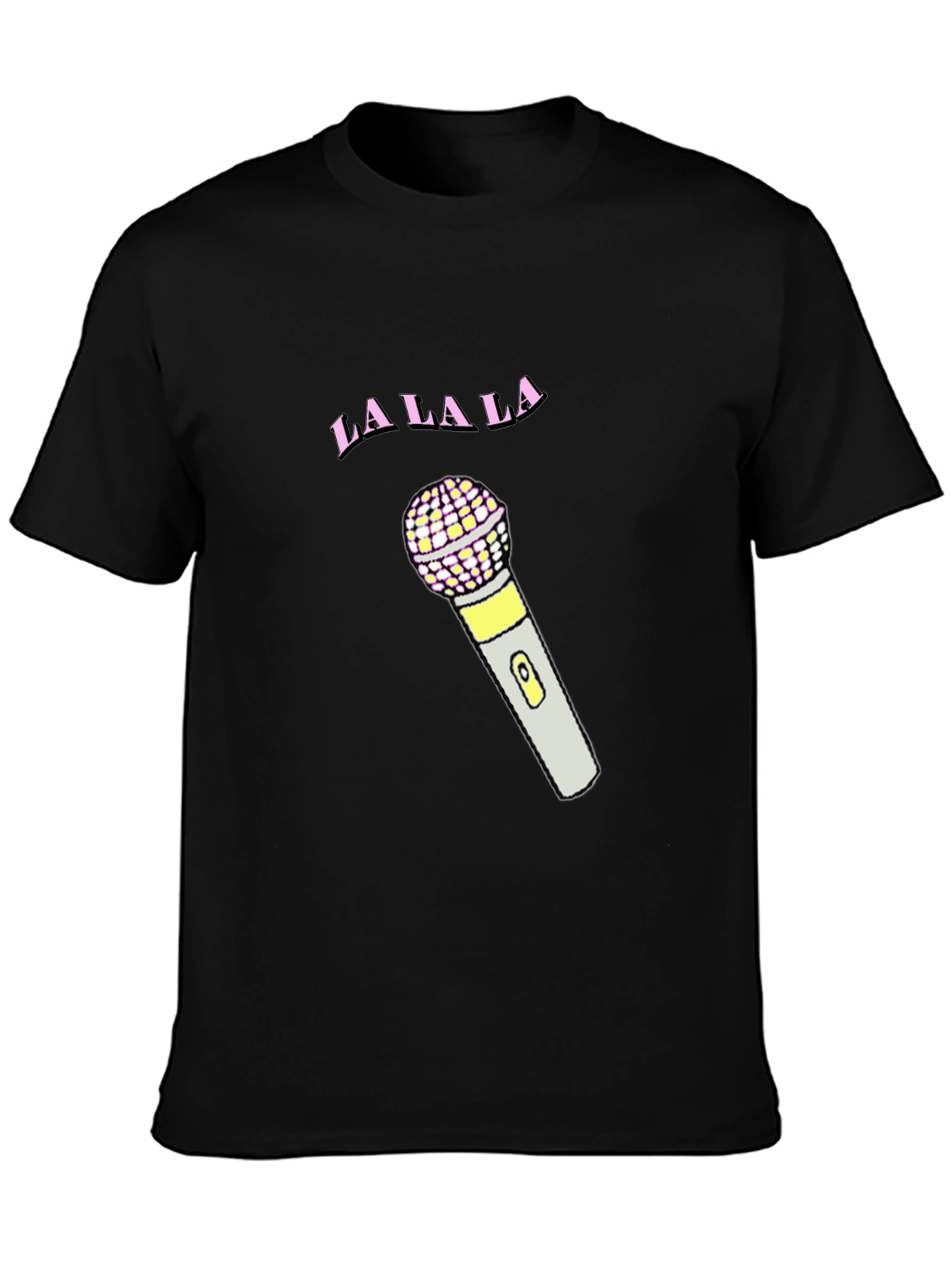 La La La Microphone Graphic Tee