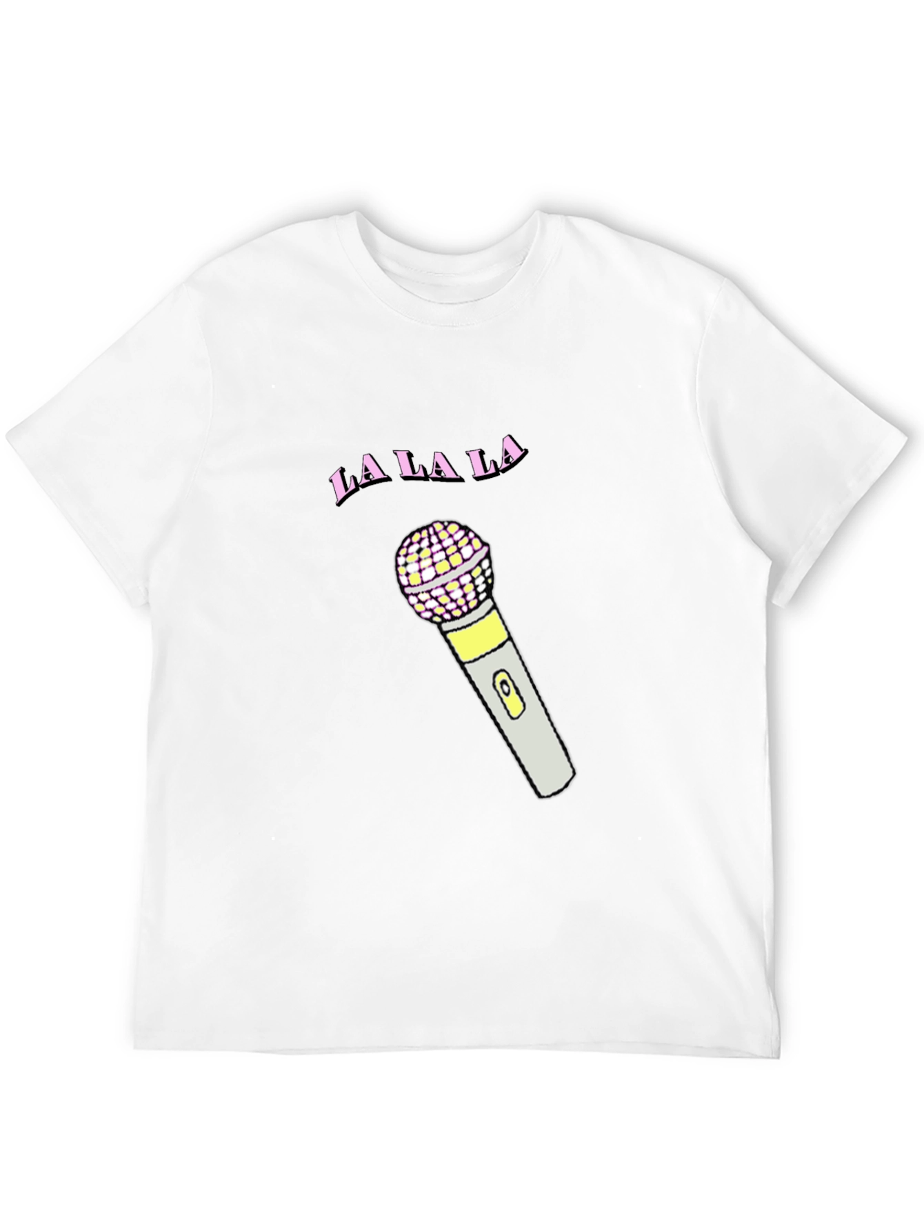 La La La Microphone Graphic Tee