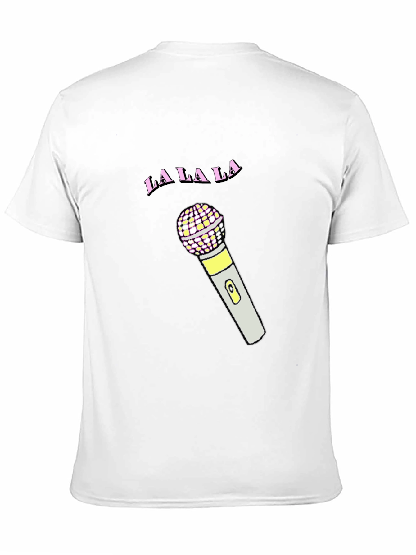 La La La Microphone Graphic Tee