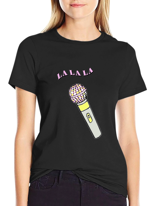 La La La Microphone Graphic Tee