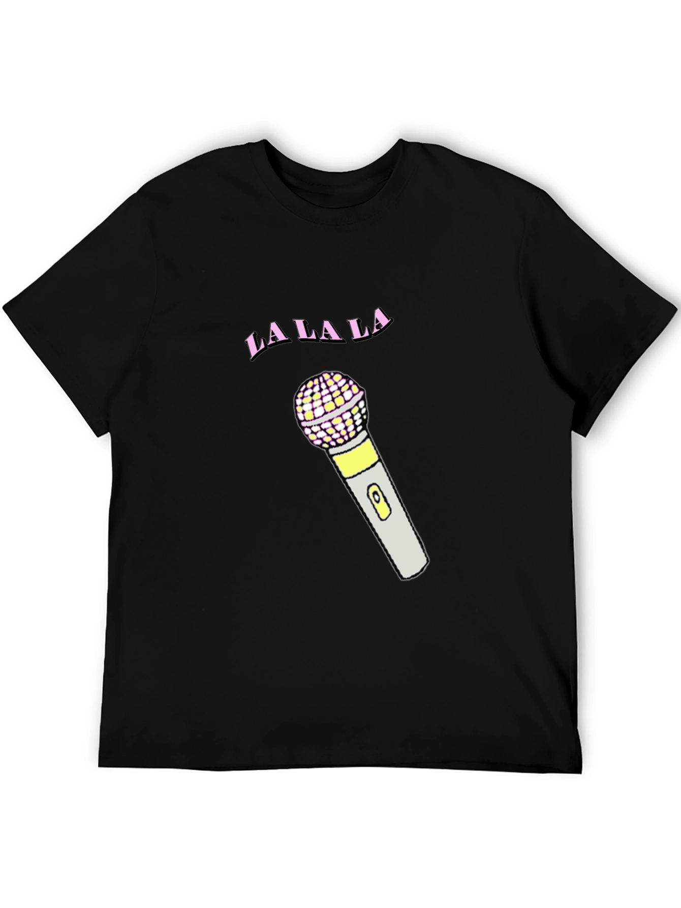 La La La Microphone Graphic Tee