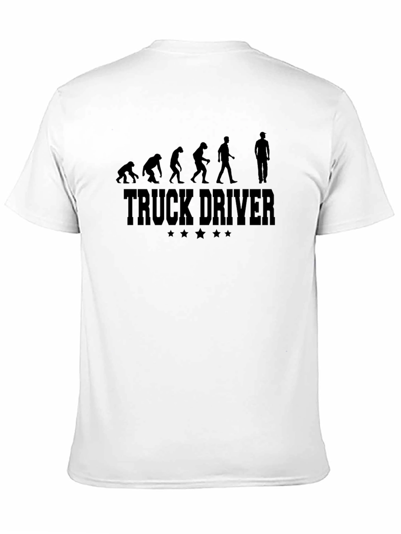 Truck Driver Evolution Graphic T-Shirt