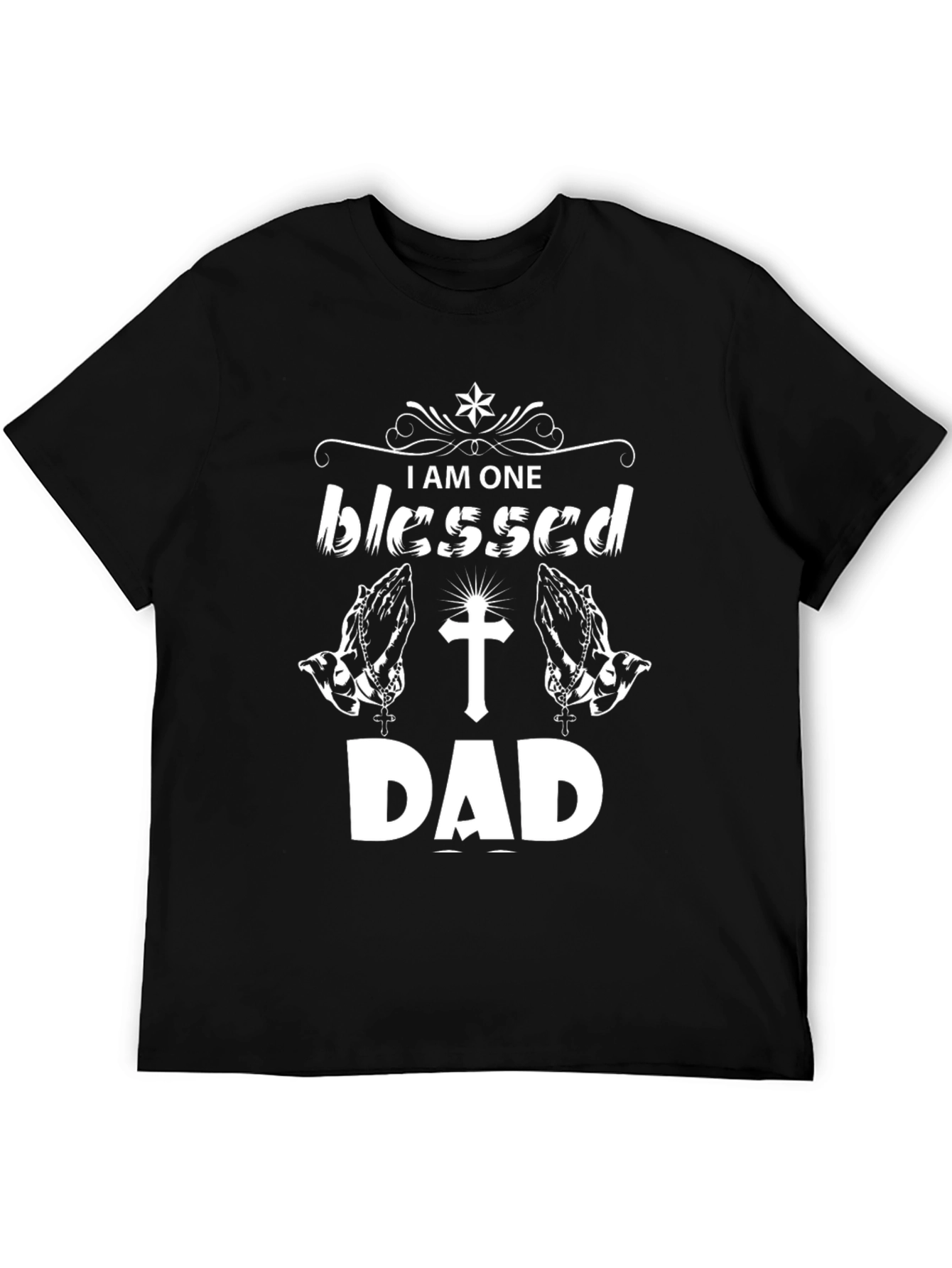 Blessed Dad Graphic T-Shirt