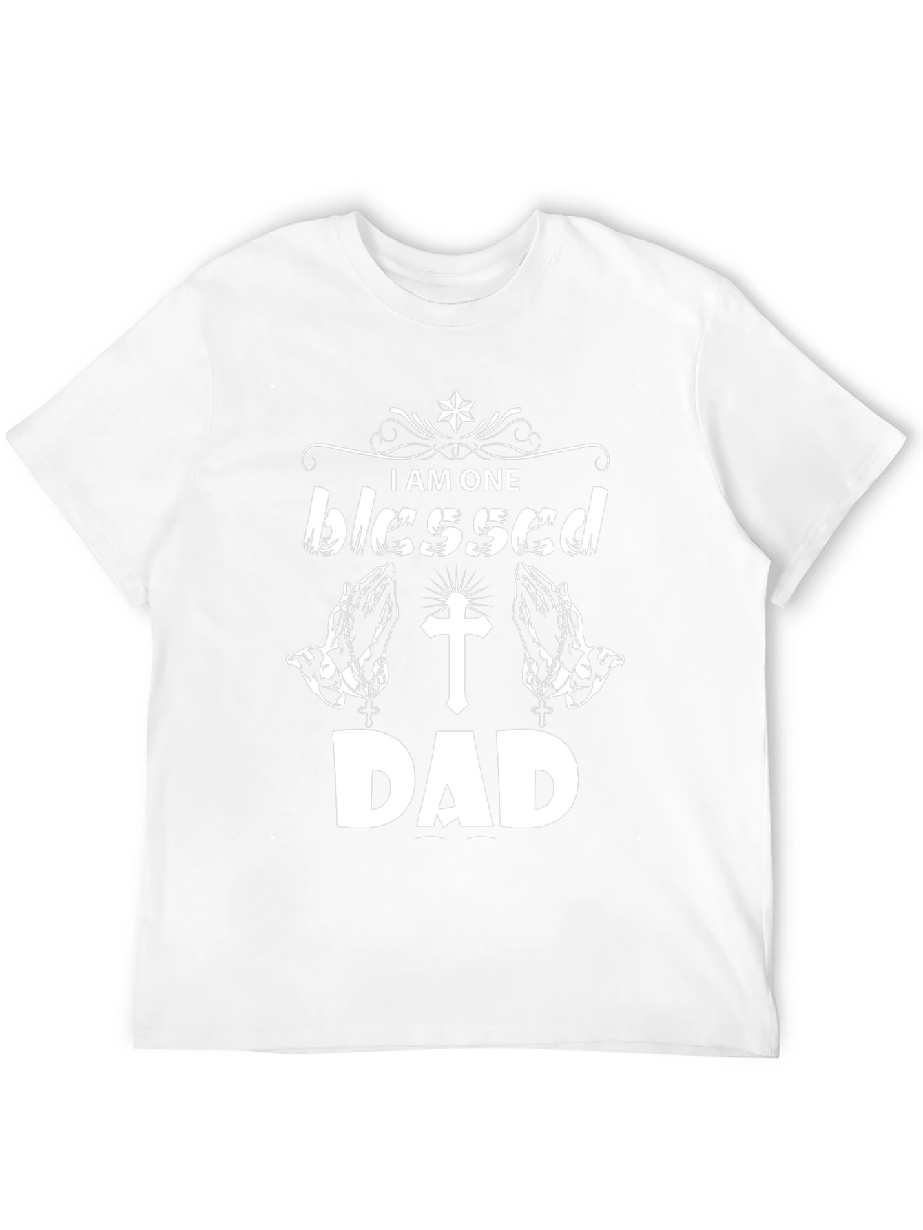 Blessed Dad Graphic T-Shirt