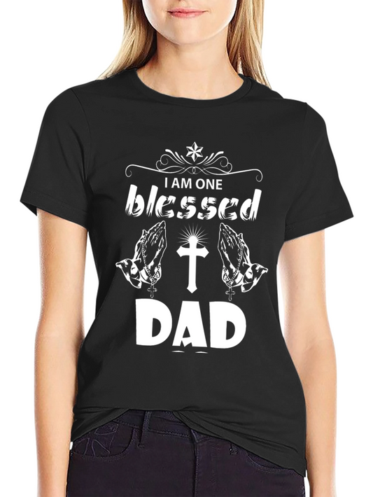 Blessed Dad Graphic T-Shirt