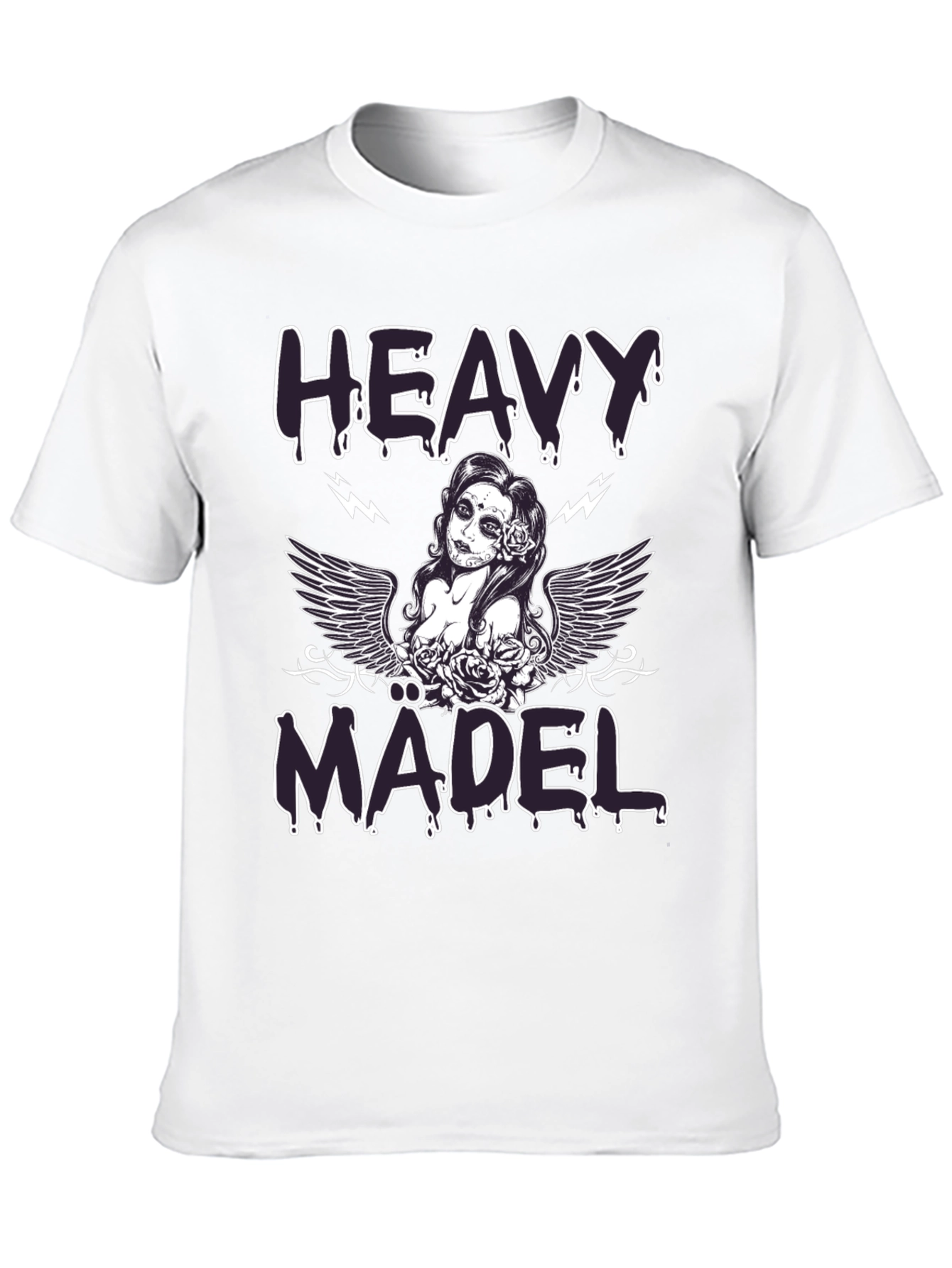 Heavy Madel Graphic Tee - Black