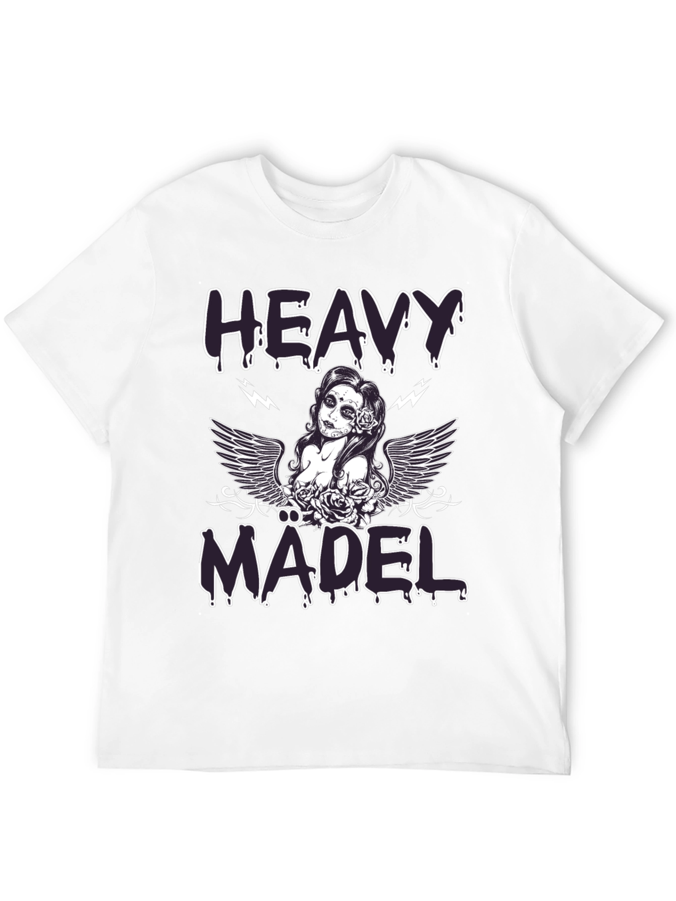 Heavy Madel Graphic Tee - Black