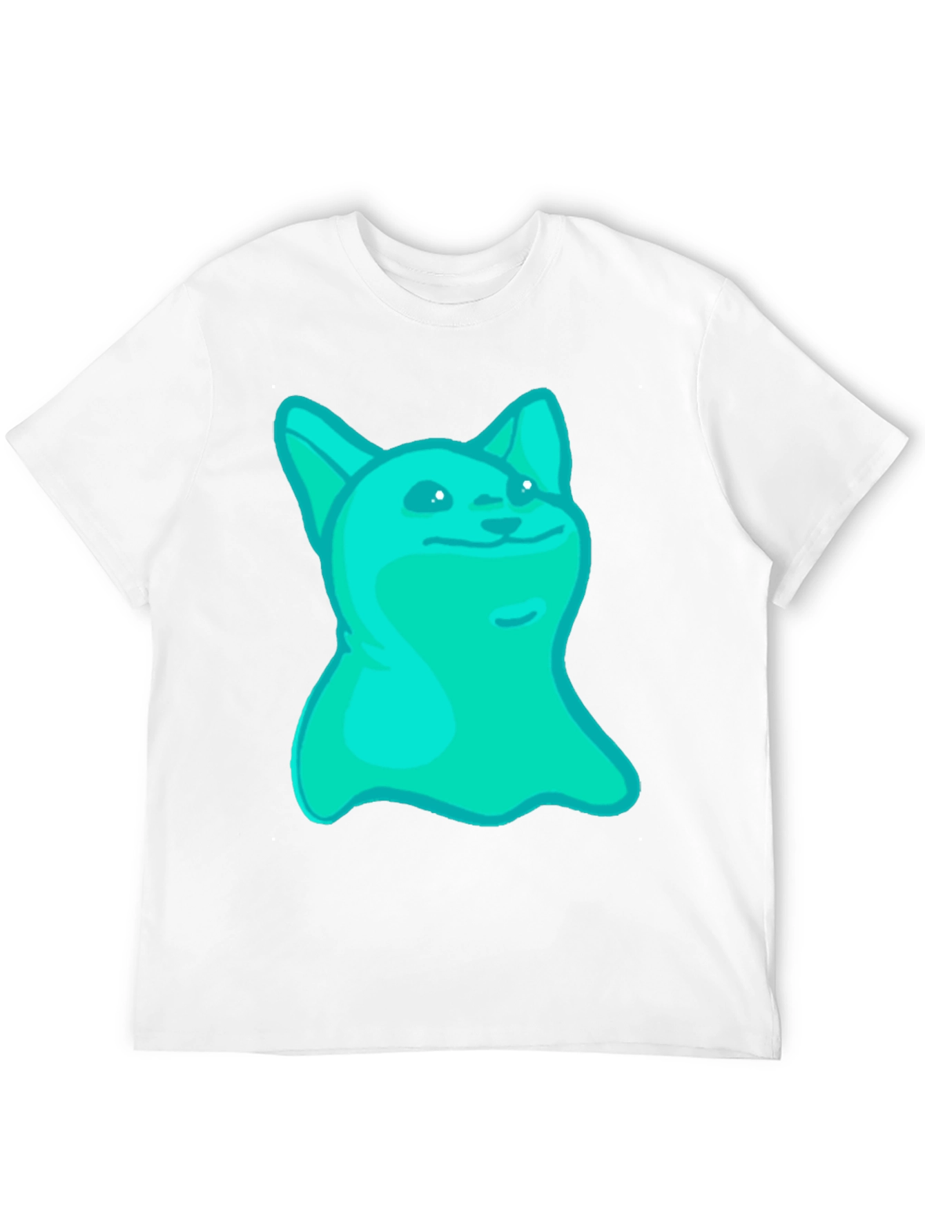 Doge Meme Graphic T-Shirt - Black Crew Neck