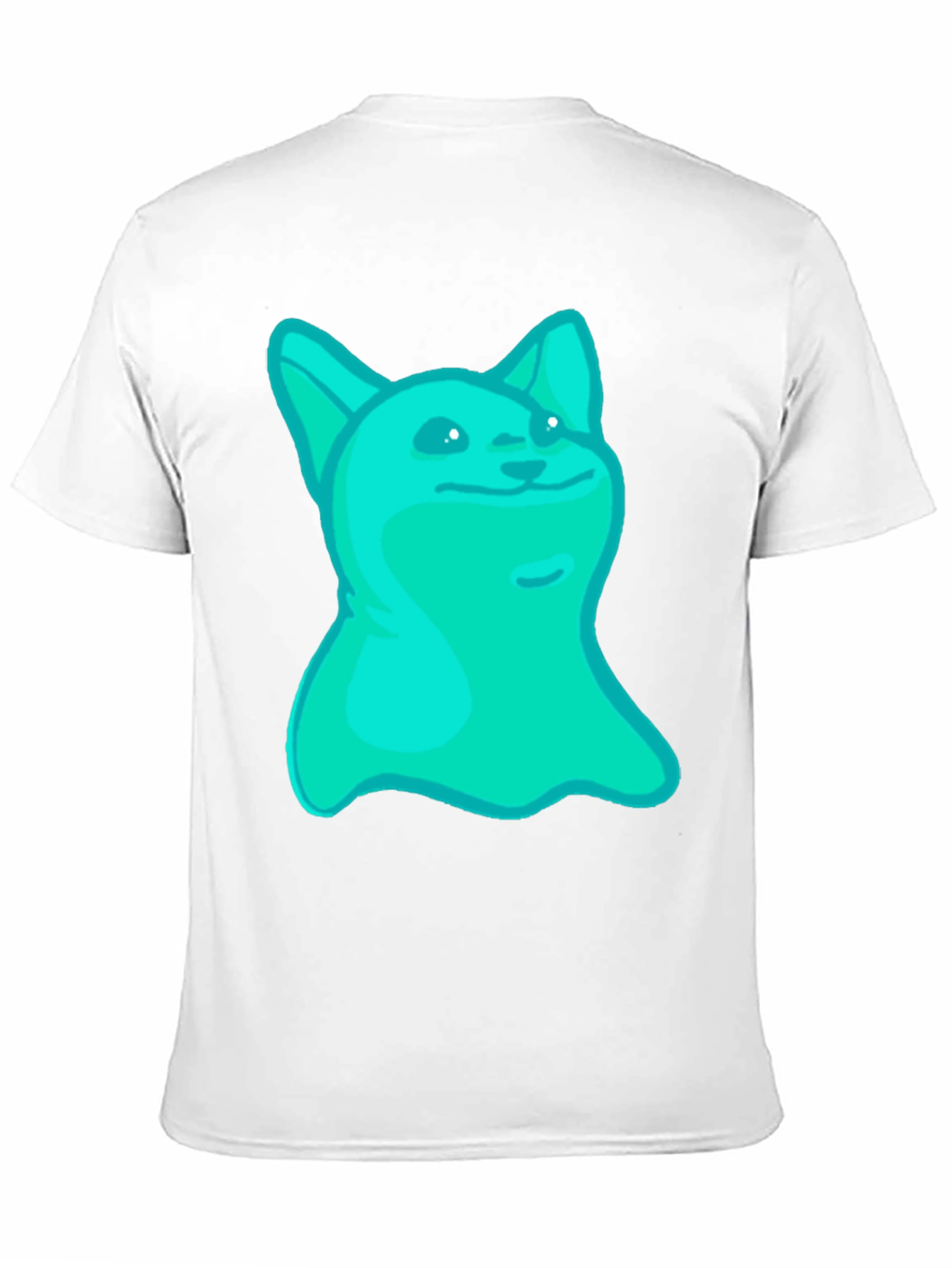 Doge Meme Graphic T-Shirt - Black Crew Neck