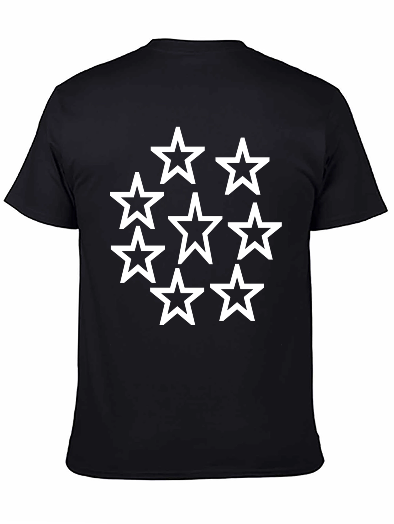 Starry Graphic Tee - Classic Black