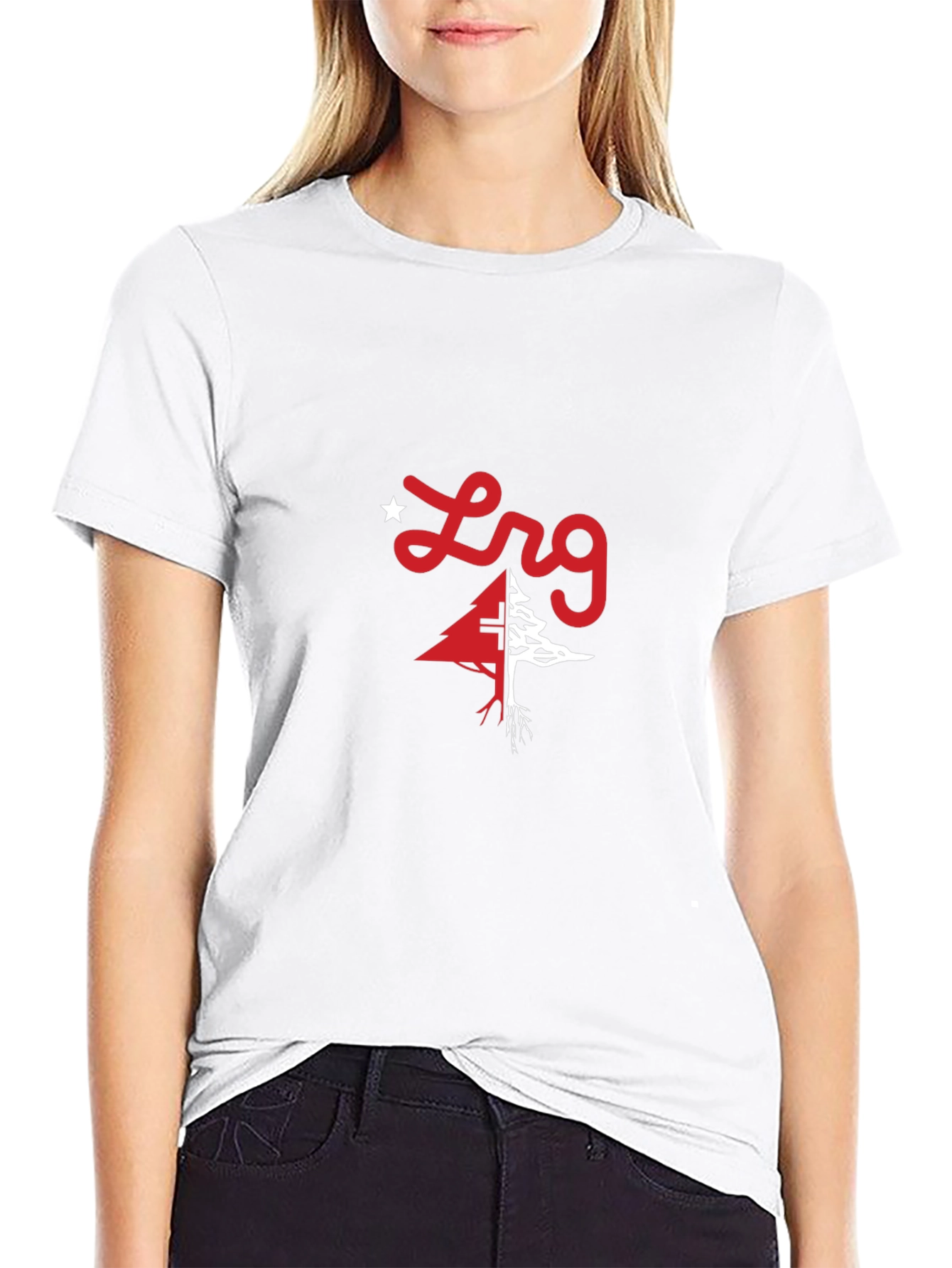 LRG Tree Graphic Black Tee