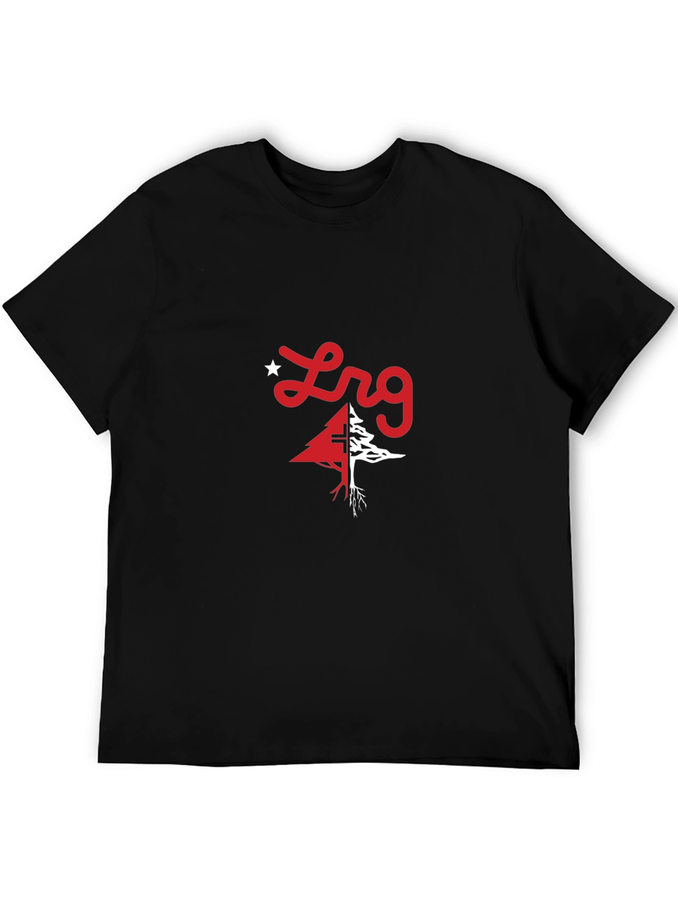 LRG Tree Graphic Black Tee