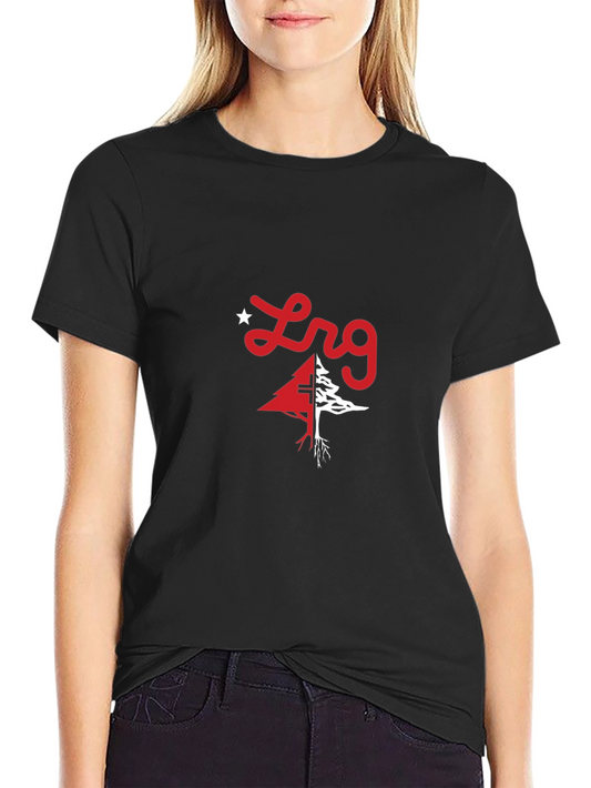 LRG Tree Graphic Black Tee