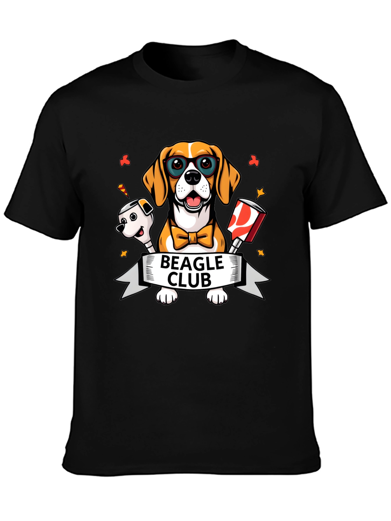Beagle Club T-Shirt - Cute Dog Graphic Tee