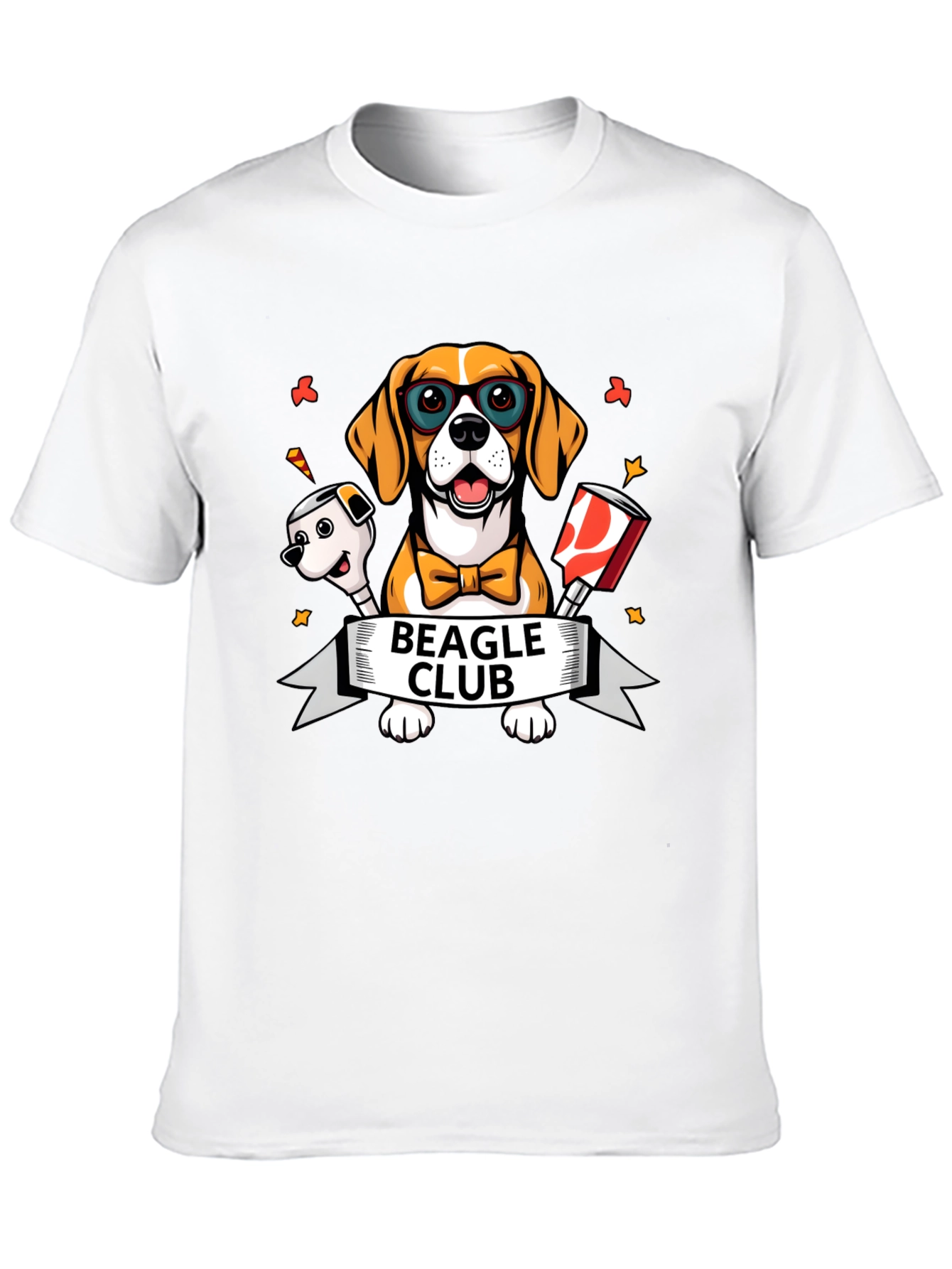 Beagle Club T-Shirt - Cute Dog Graphic Tee