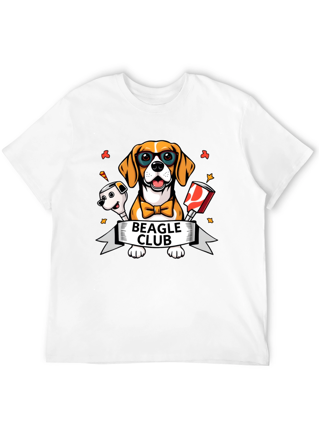 Beagle Club T-Shirt - Cute Dog Graphic Tee