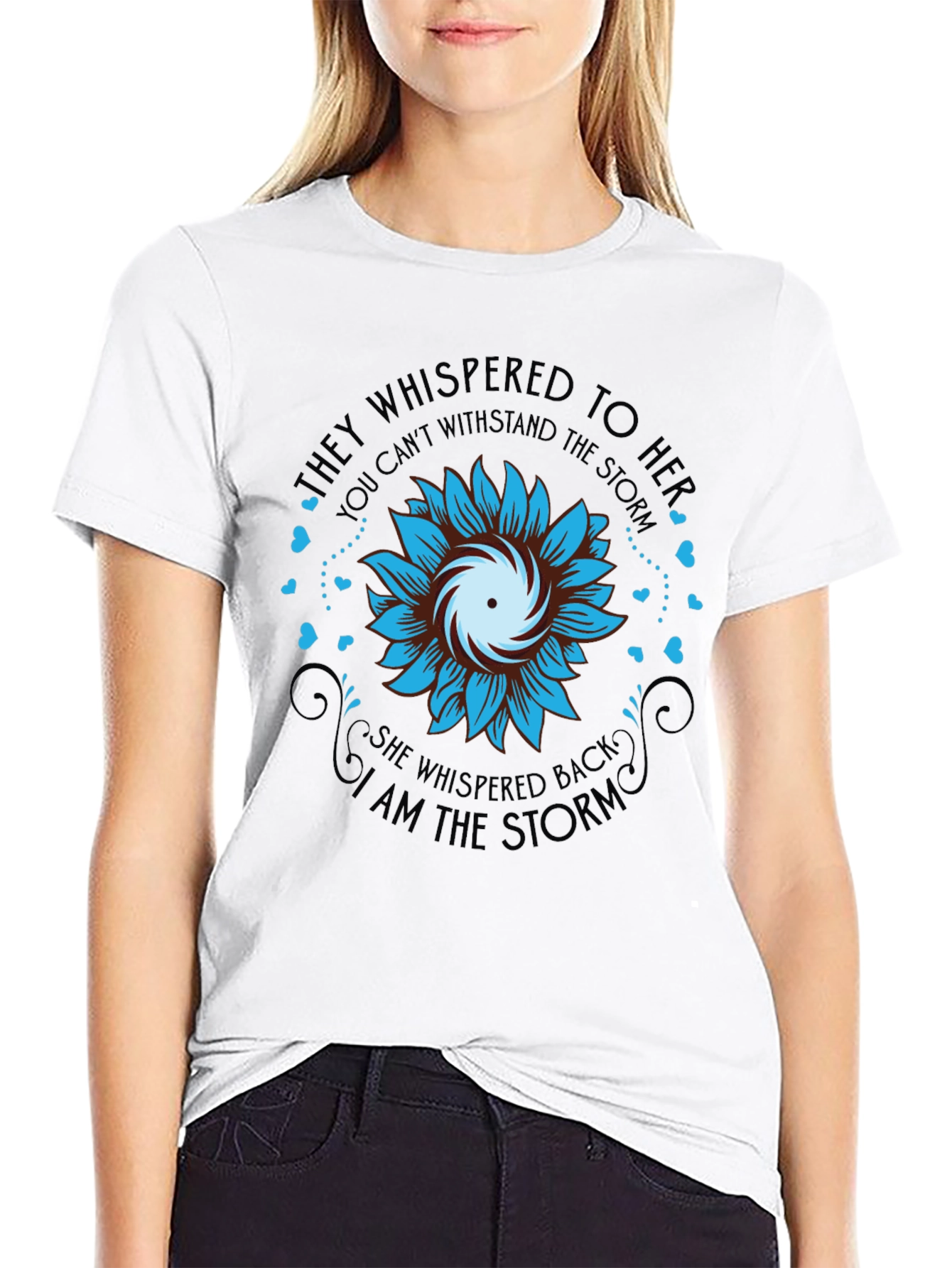 Storm Sunflower Graphic T-Shirt