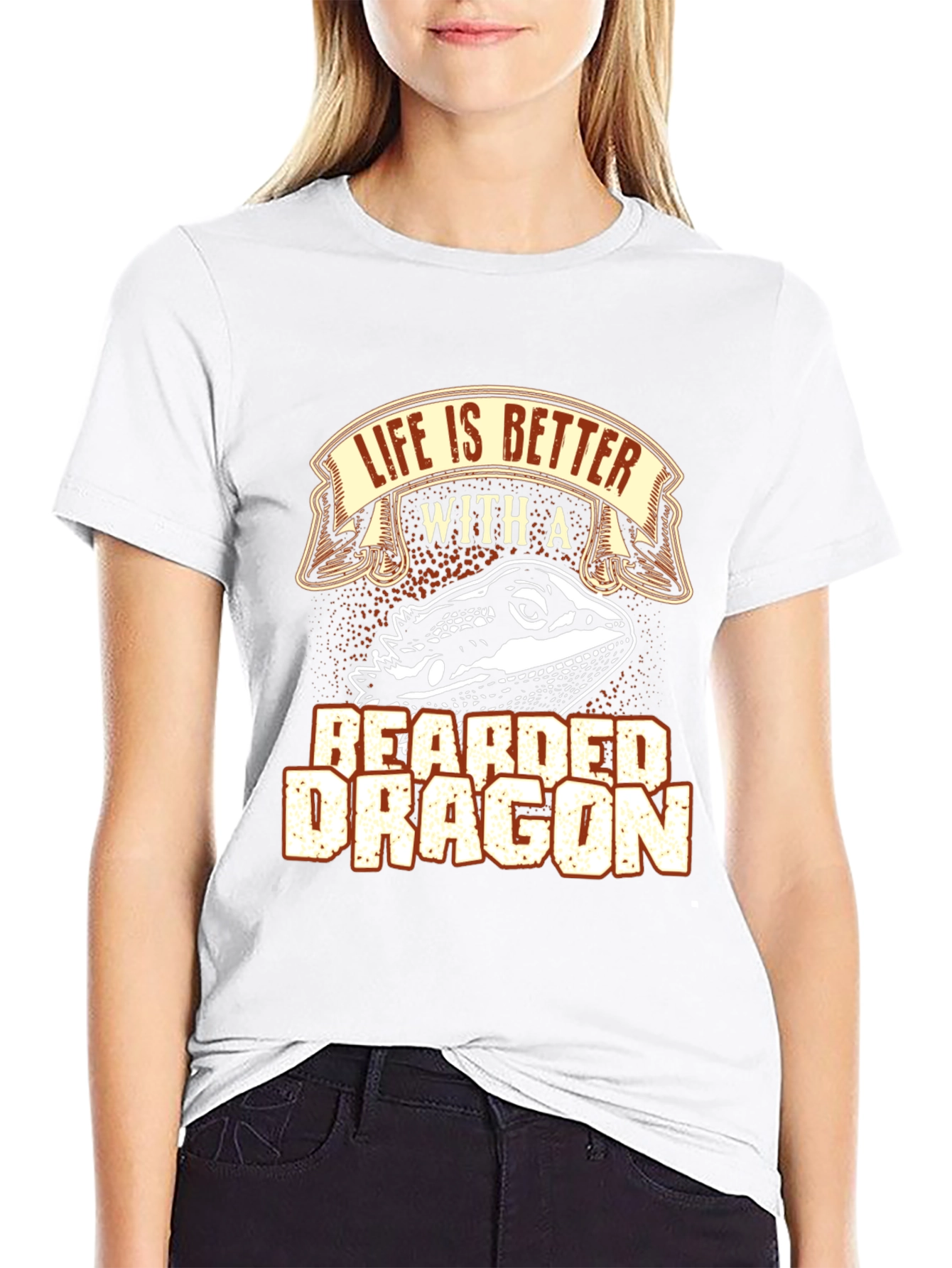 Life is Better with a Bearded Dragon T-Shirt