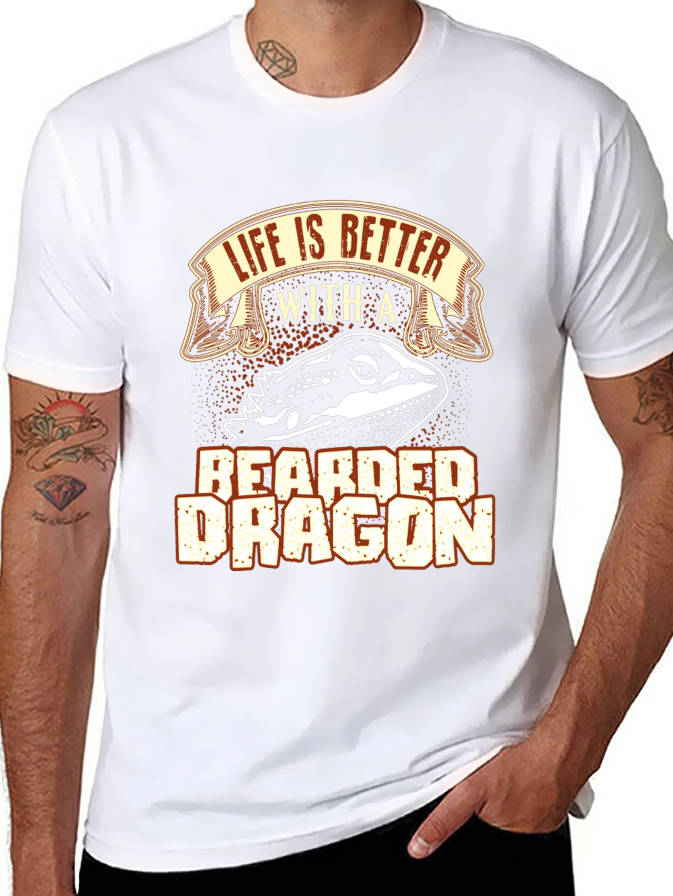 Life is Better with a Bearded Dragon T-Shirt