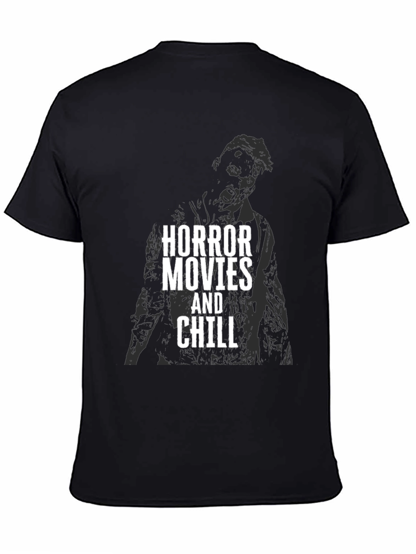 Horror Movies and Chill Graphic T-Shirt