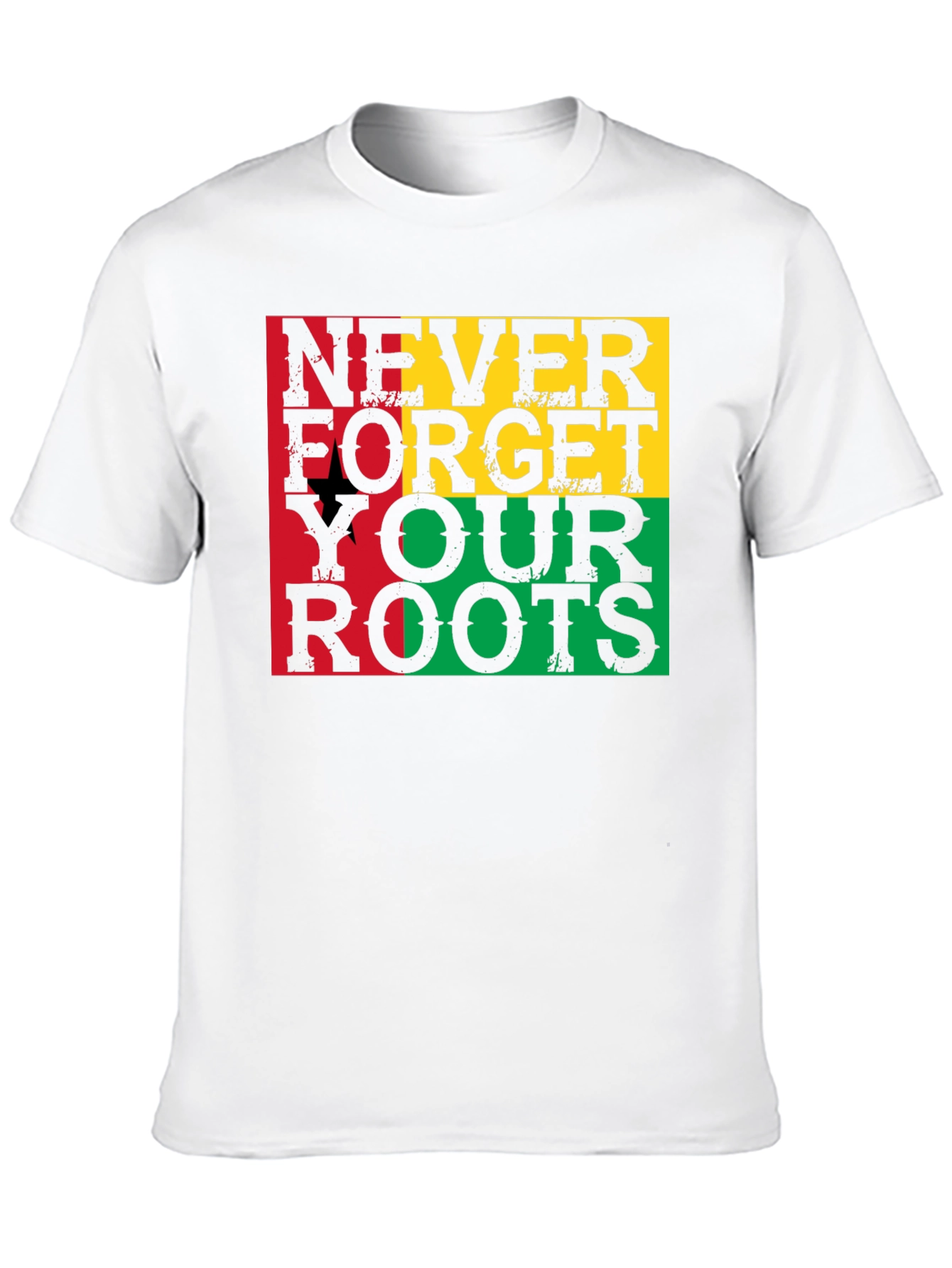 Rasta Roots T-Shirt - Never Forget Your Roots