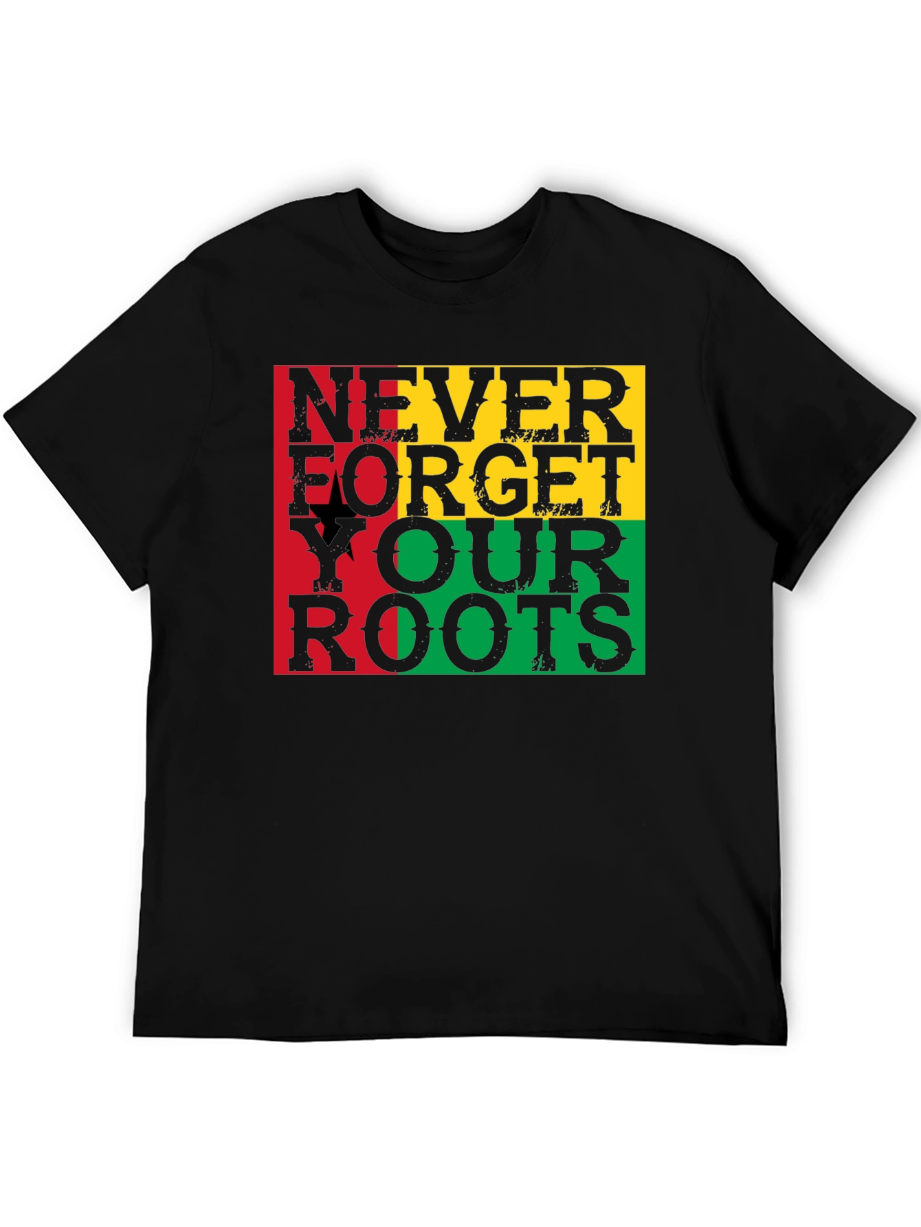 Rasta Roots T-Shirt - Never Forget Your Roots