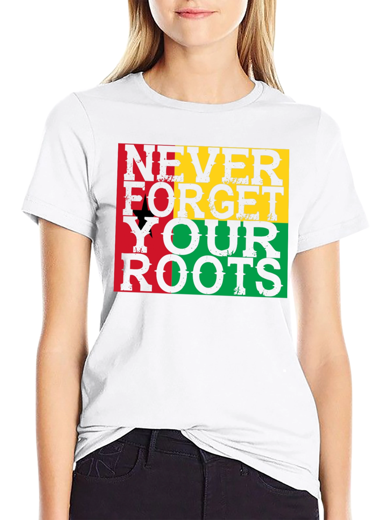 Rasta Roots T-Shirt - Never Forget Your Roots