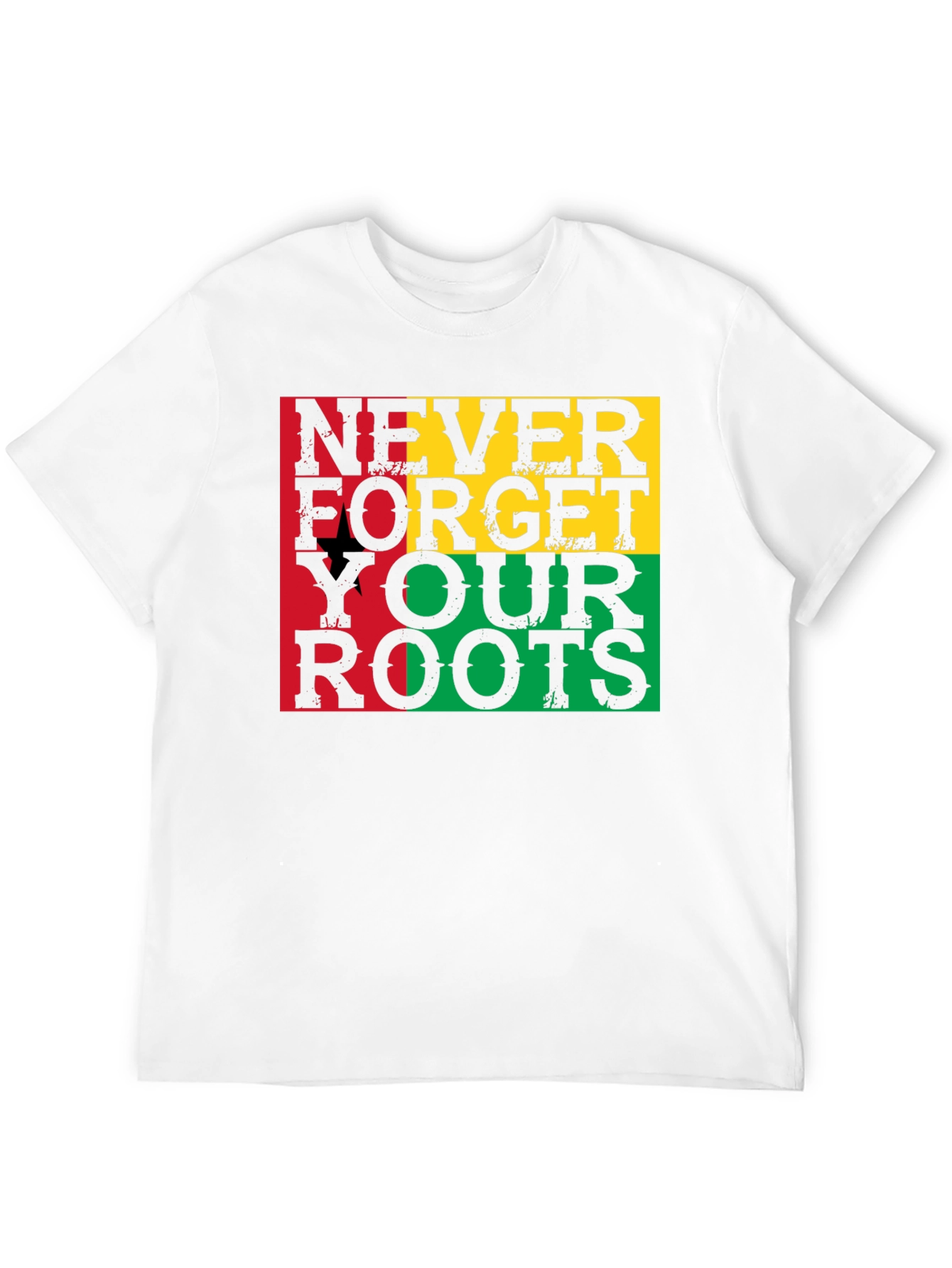Rasta Roots T-Shirt - Never Forget Your Roots