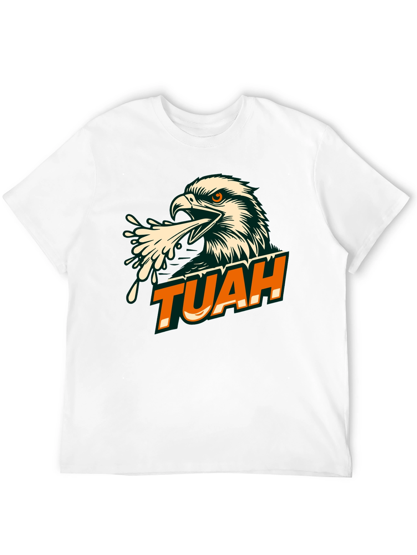 TUAH Eagle Graphic Tee - Black