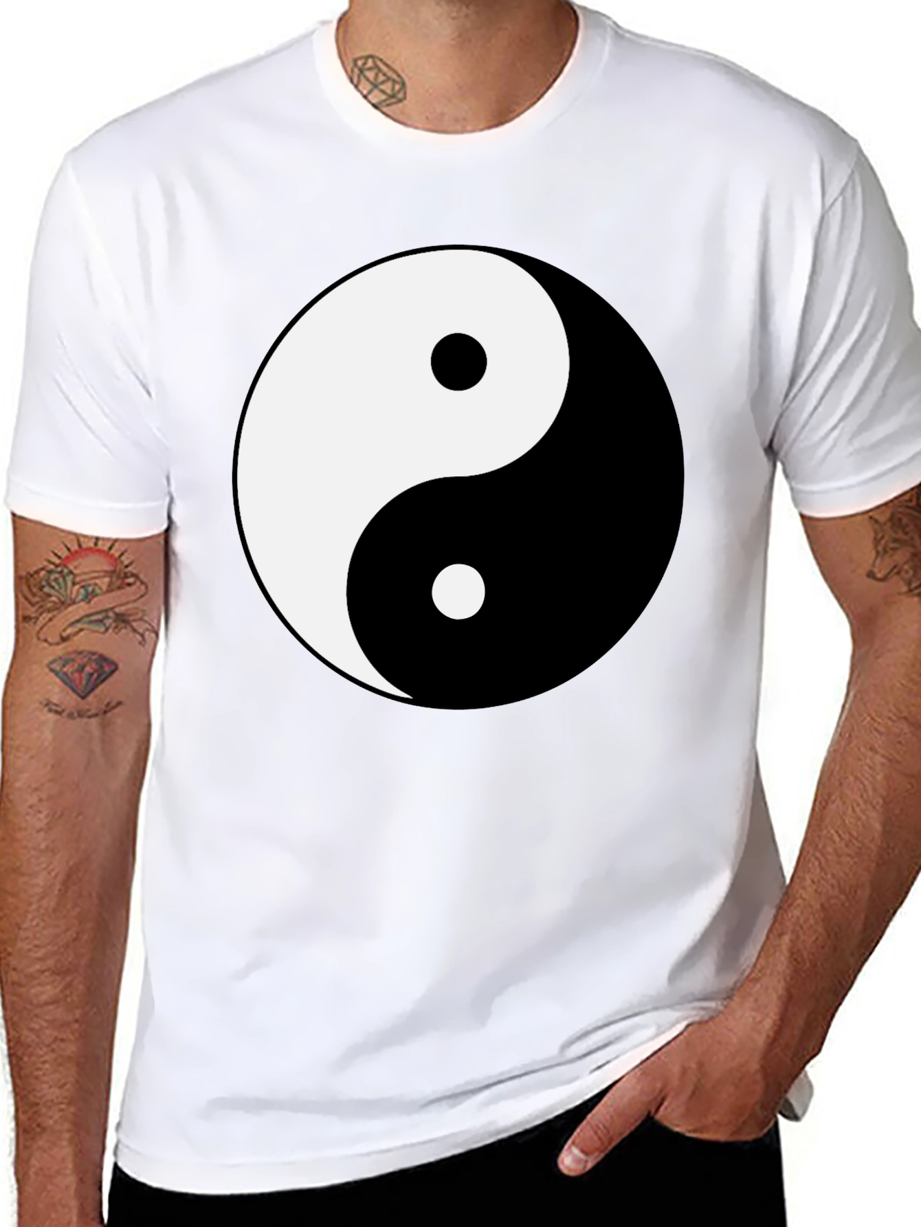 Yin Yang Graphic Tee - Balance & Harmony