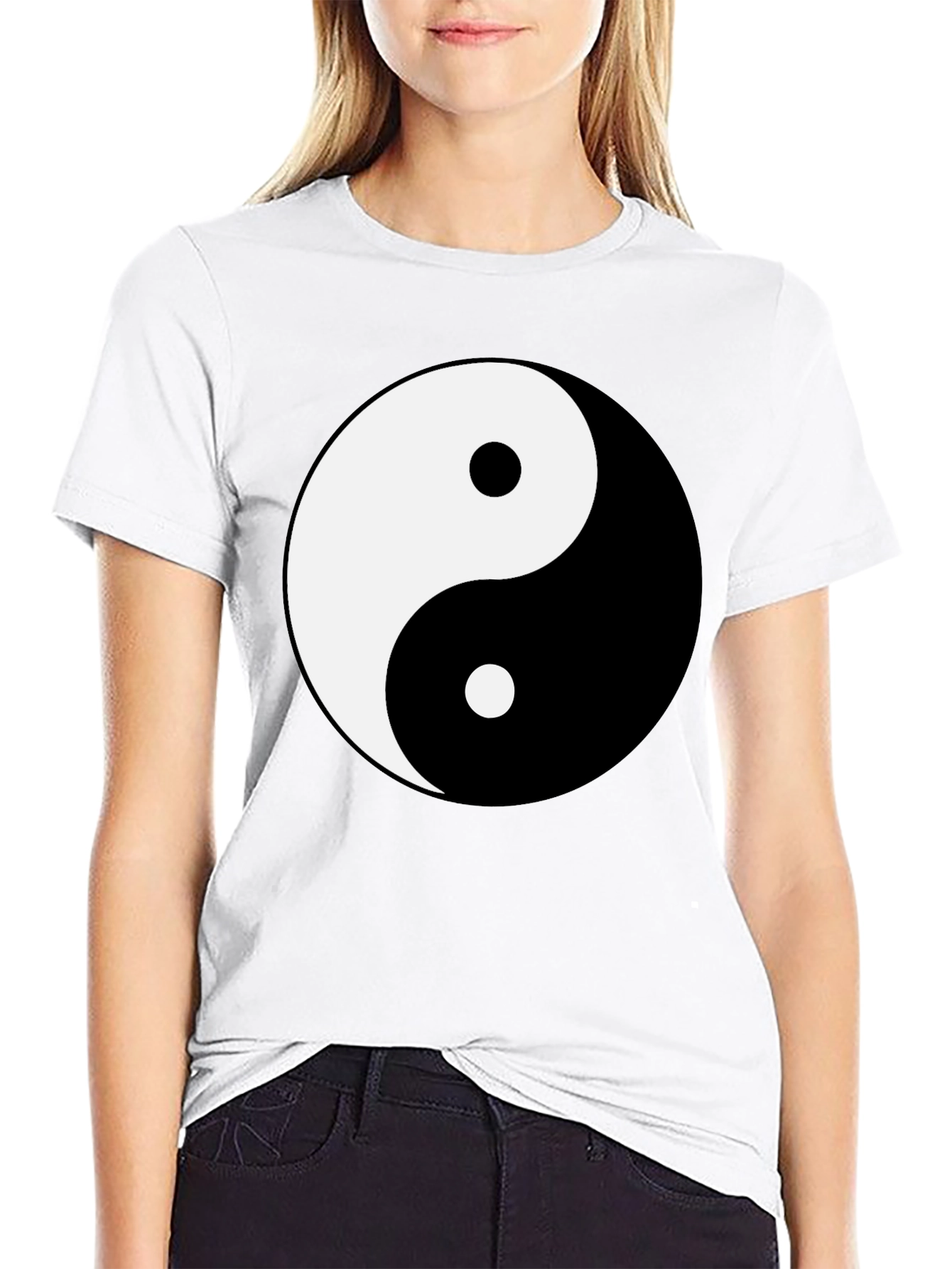 Yin Yang Graphic Tee - Balance & Harmony