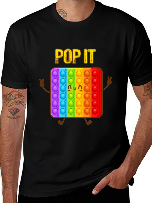 Pop It T-Shirt - Trendy Graphic Tee