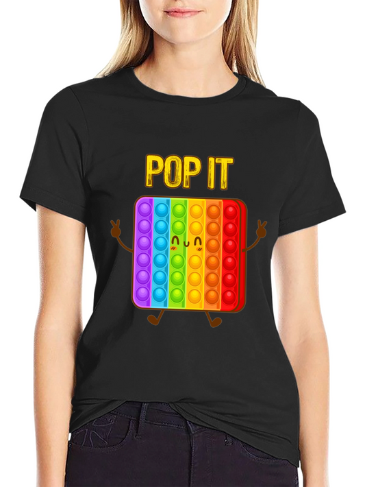 Pop It T-Shirt - Trendy Graphic Tee