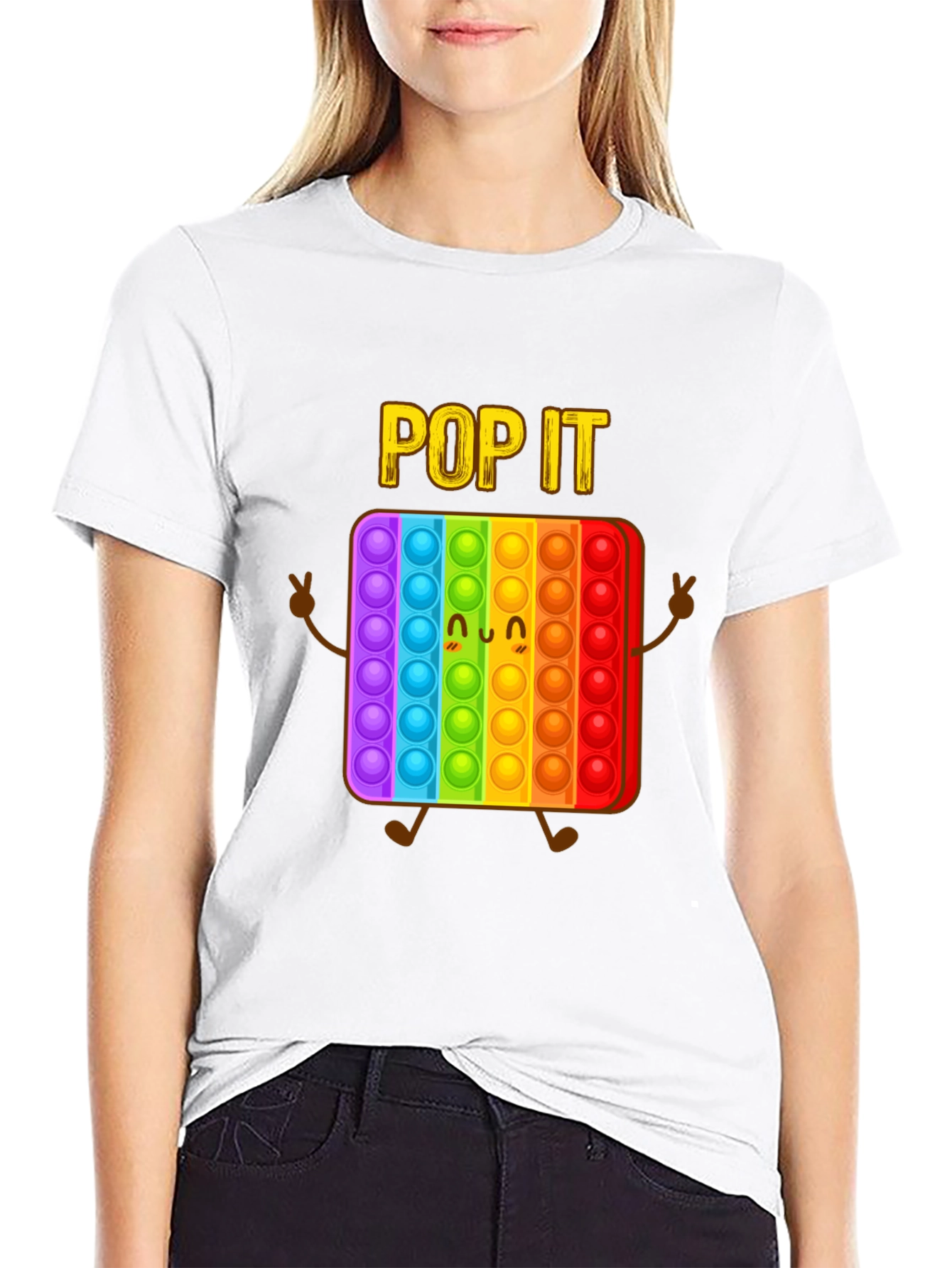 Pop It T-Shirt - Trendy Graphic Tee