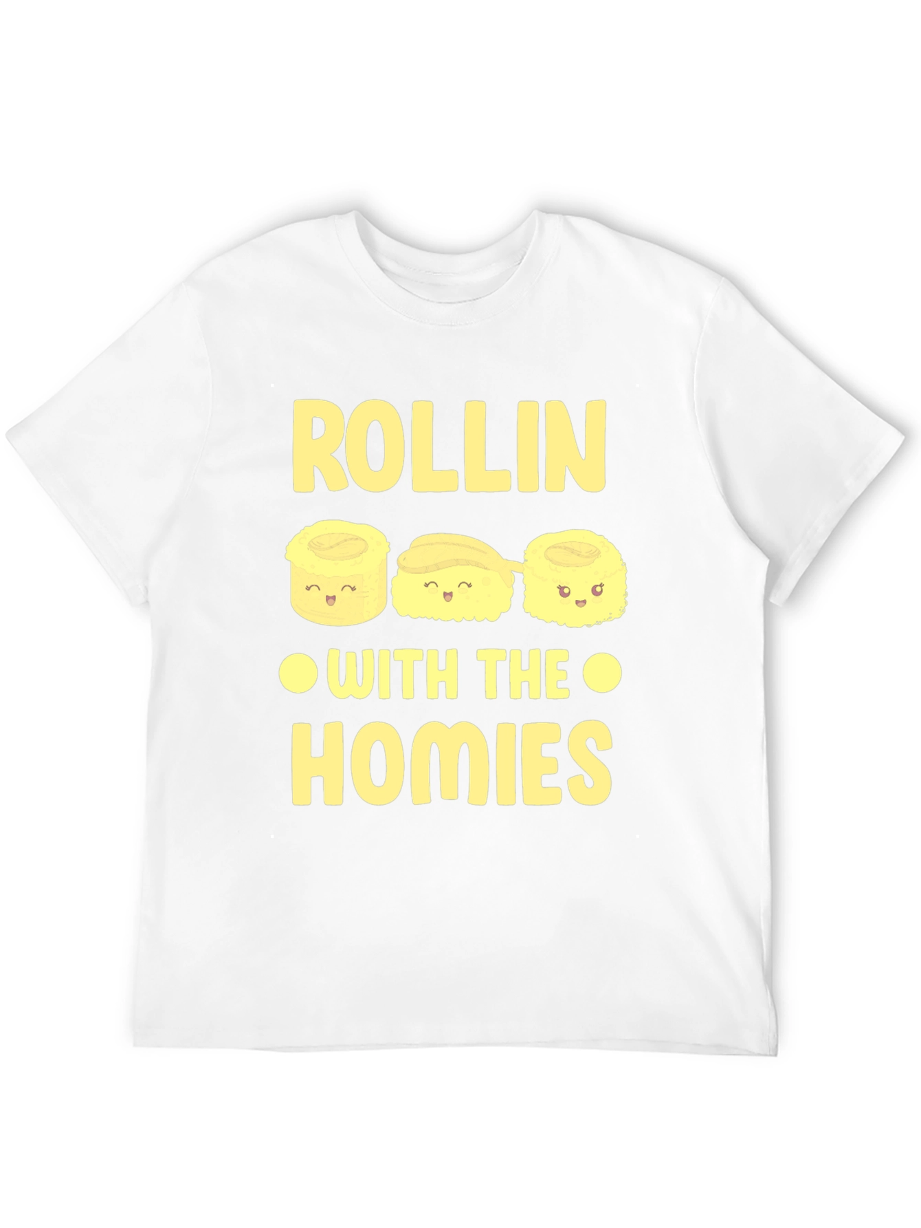 Rollin with the Homies Sushi Graphic Tee
