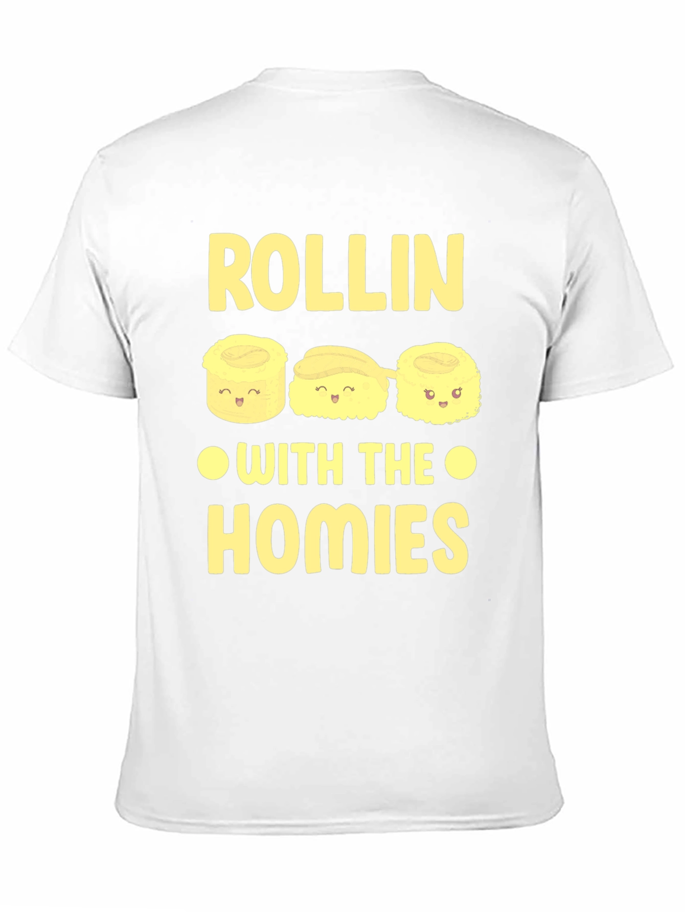 Rollin with the Homies Sushi Graphic Tee
