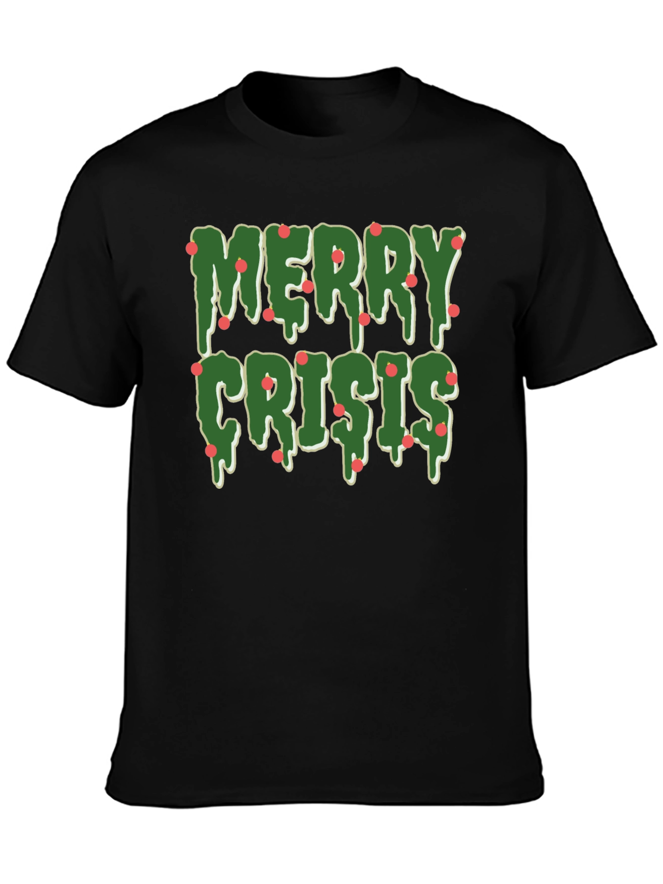 Merry Crisis Graphic T-Shirt