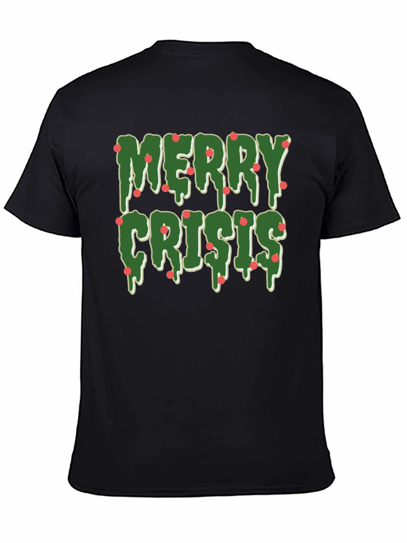 Merry Crisis Graphic T-Shirt