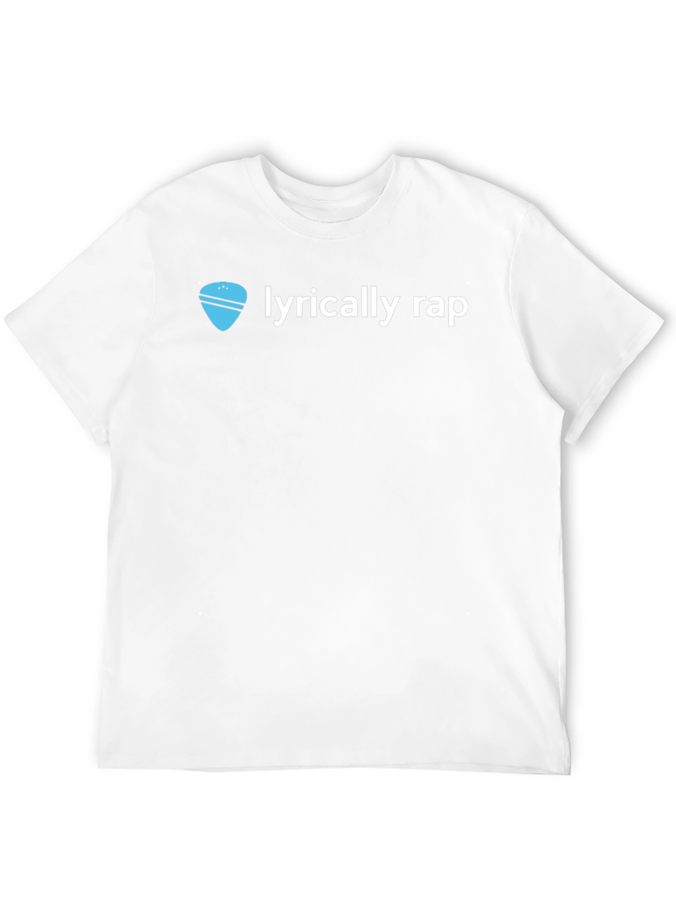 Lyrically Rap Black Graphic T-Shirt