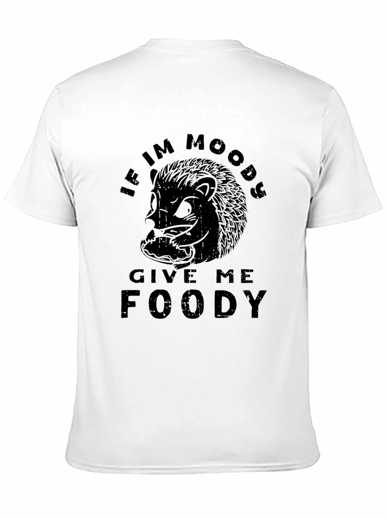Moody Hedgehog Graphic T-Shirt