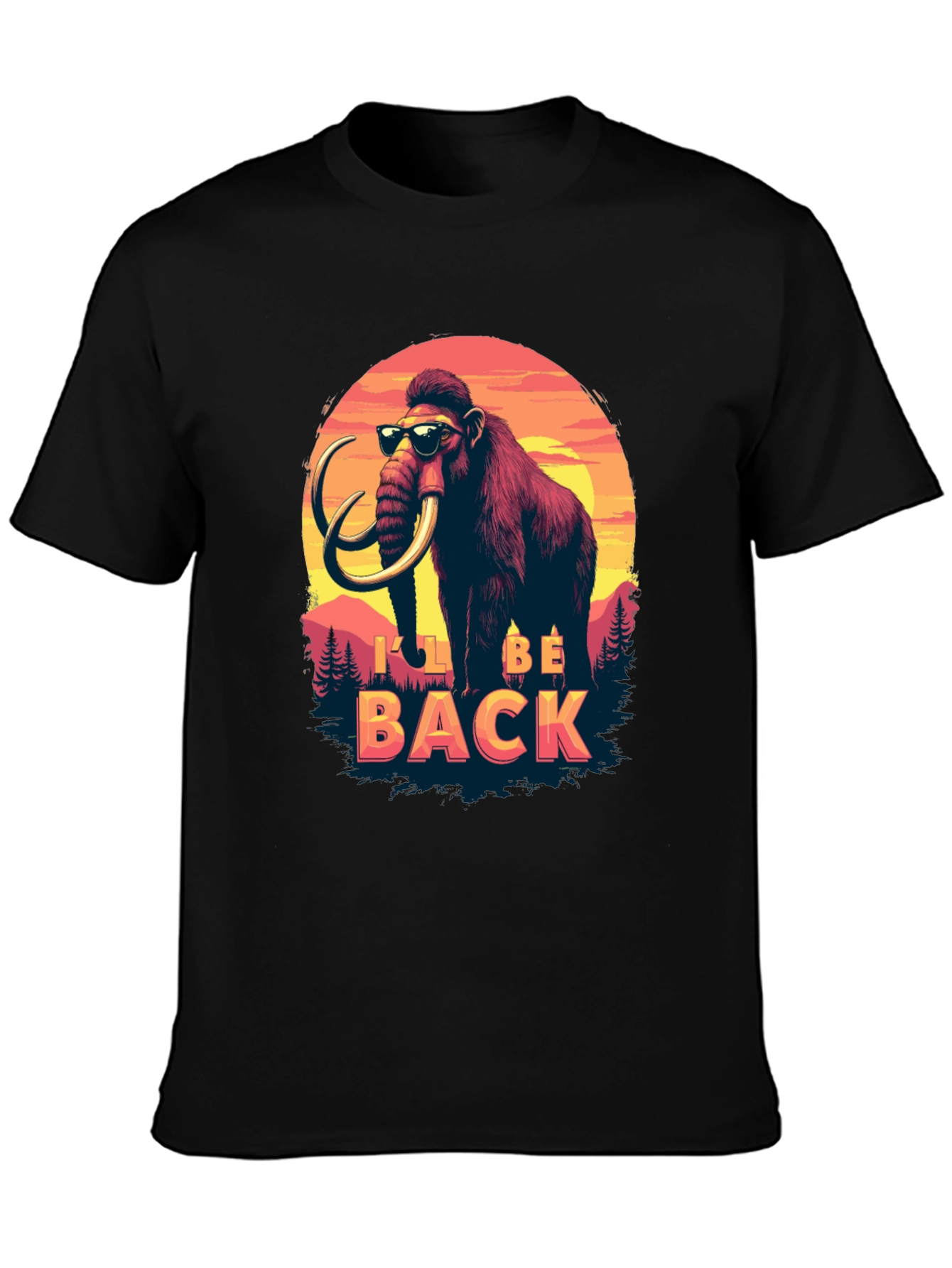 Ill Be Back Mammoth T-Shirt