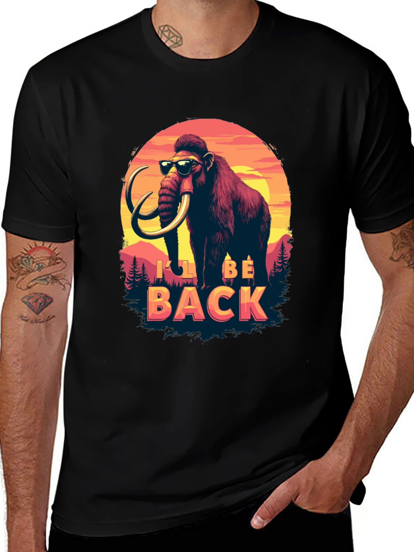 Ill Be Back Mammoth T-Shirt