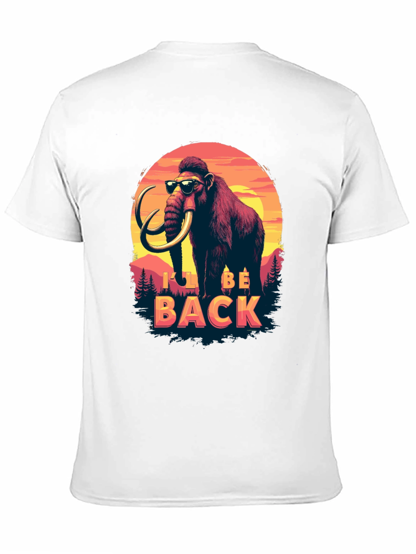 Ill Be Back Mammoth T-Shirt