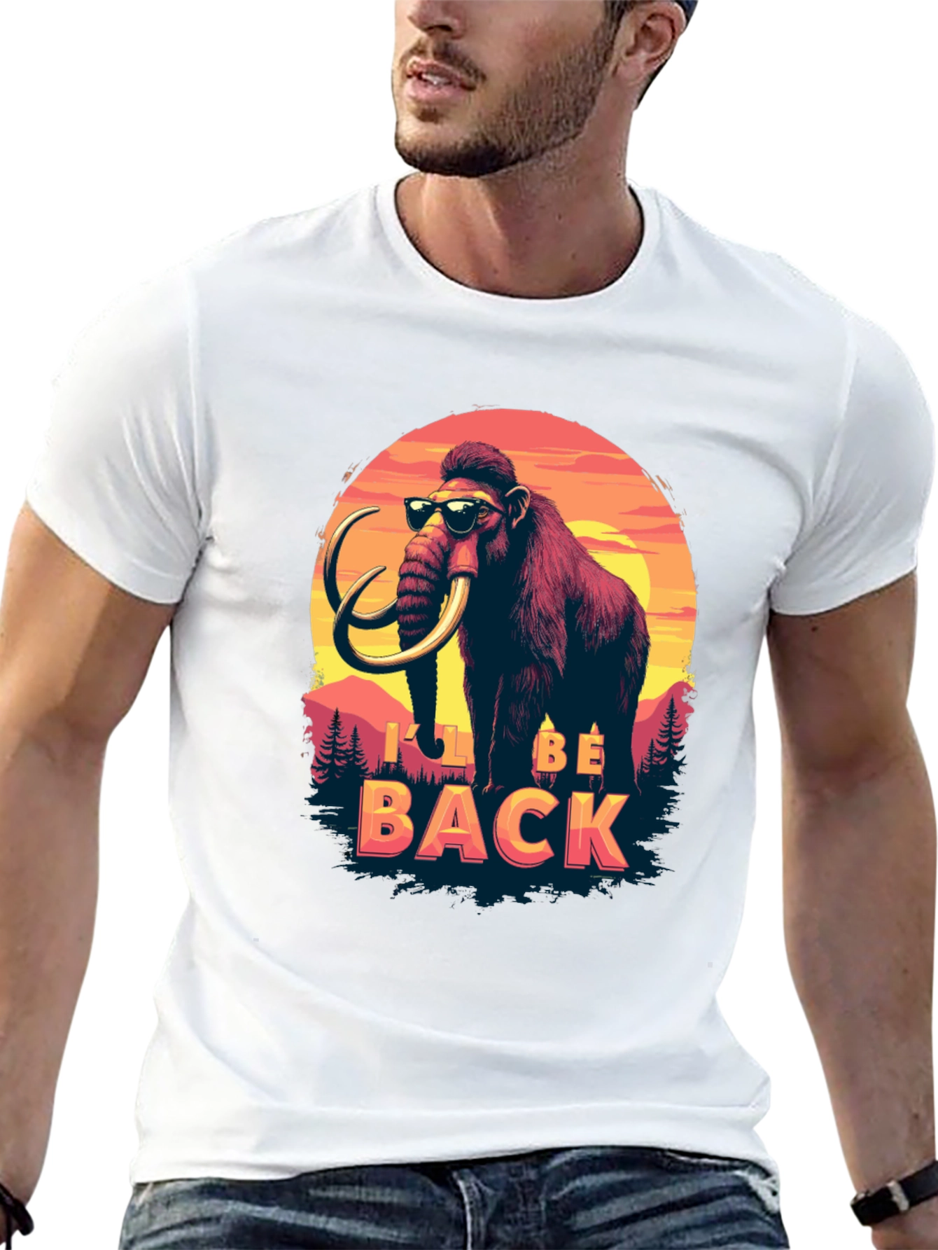 Ill Be Back Mammoth T-Shirt
