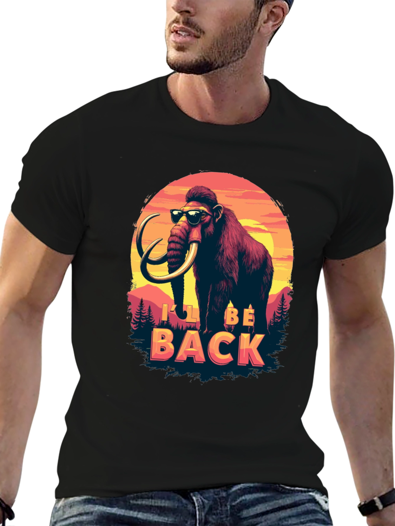 Ill Be Back Mammoth T-Shirt